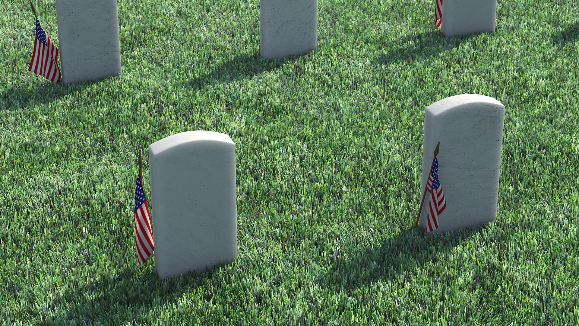 Graveyard World War Heroes 5x5 Fur 3D model