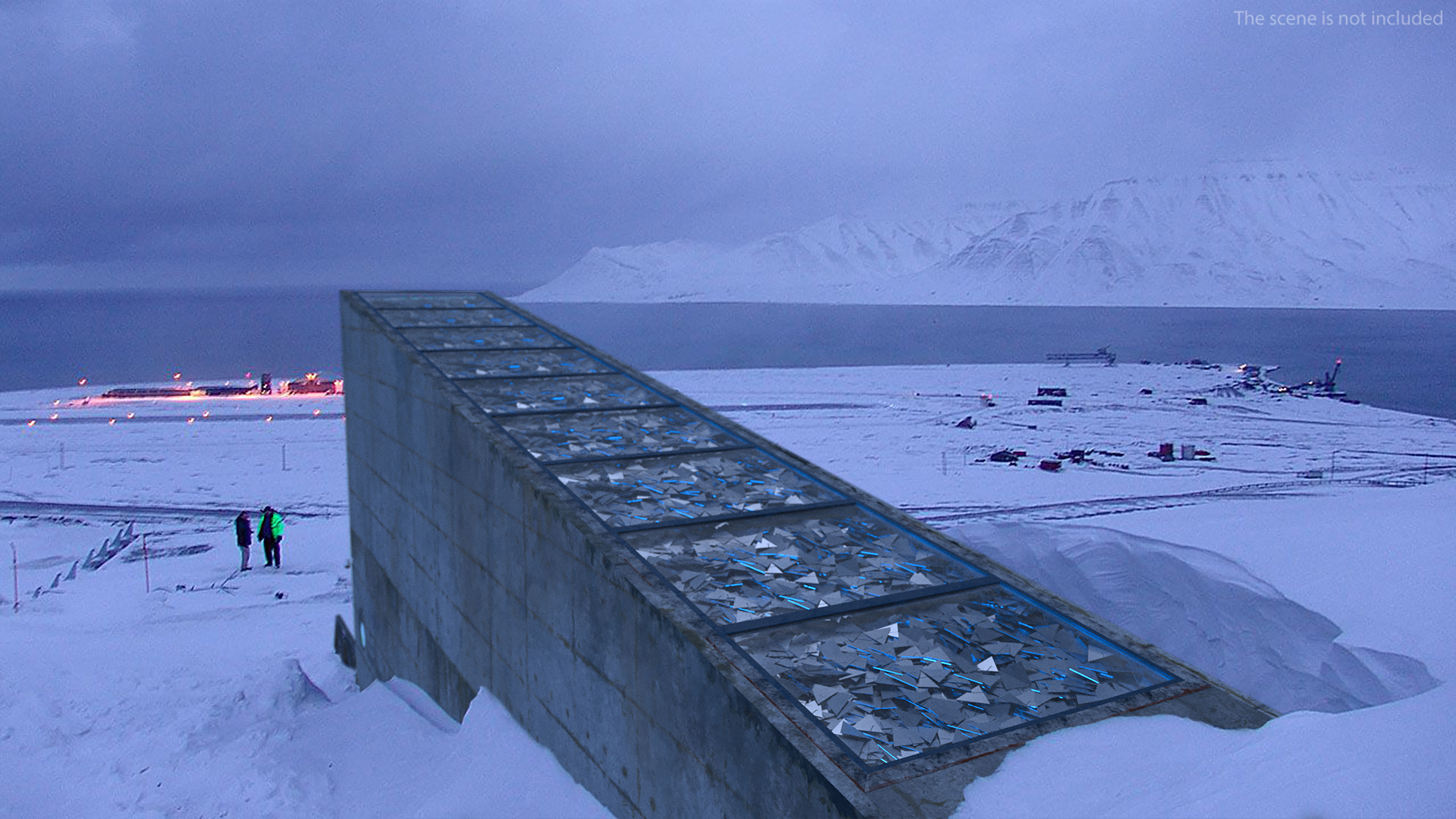 3D Svalbard Global Seed Vault