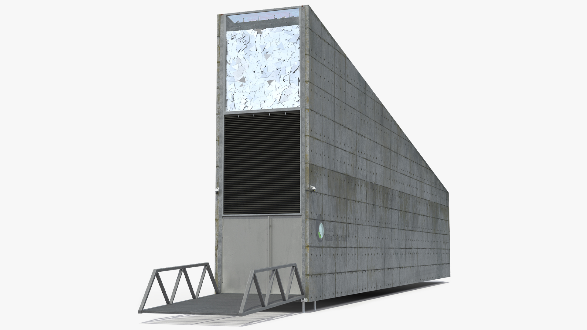 3D Svalbard Global Seed Vault