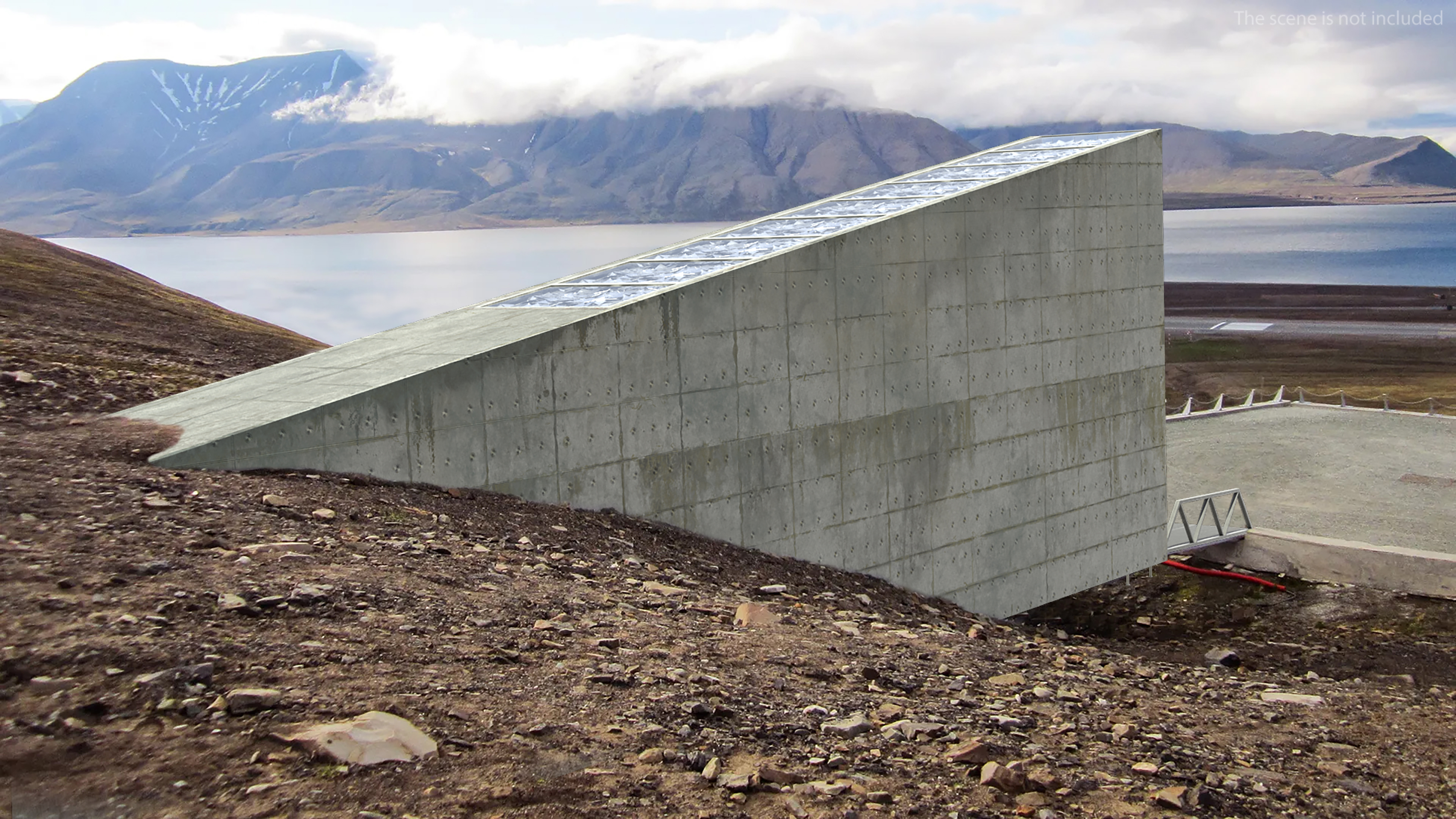 3D Svalbard Global Seed Vault