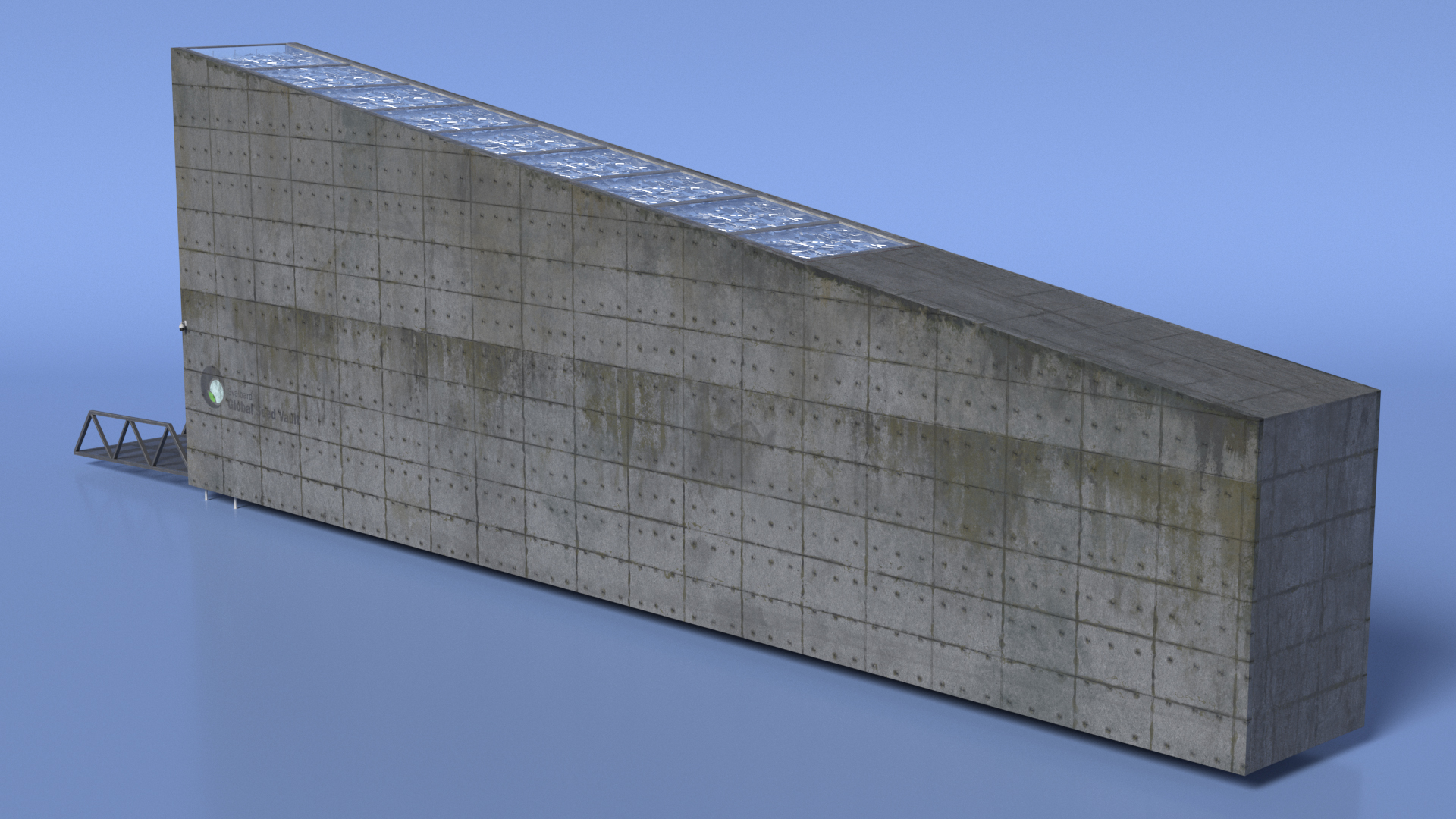 3D Svalbard Global Seed Vault