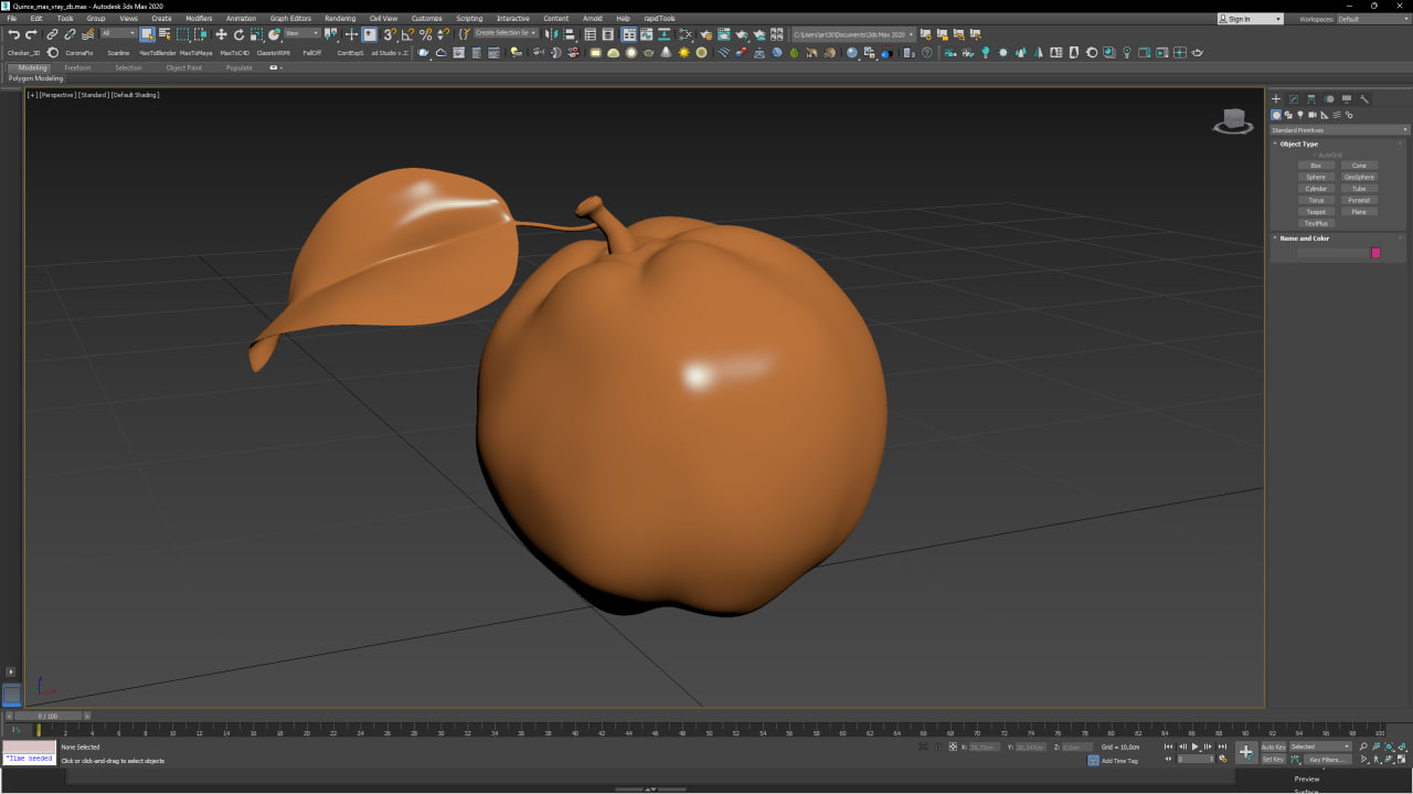 Quince for 3D Print 3D model