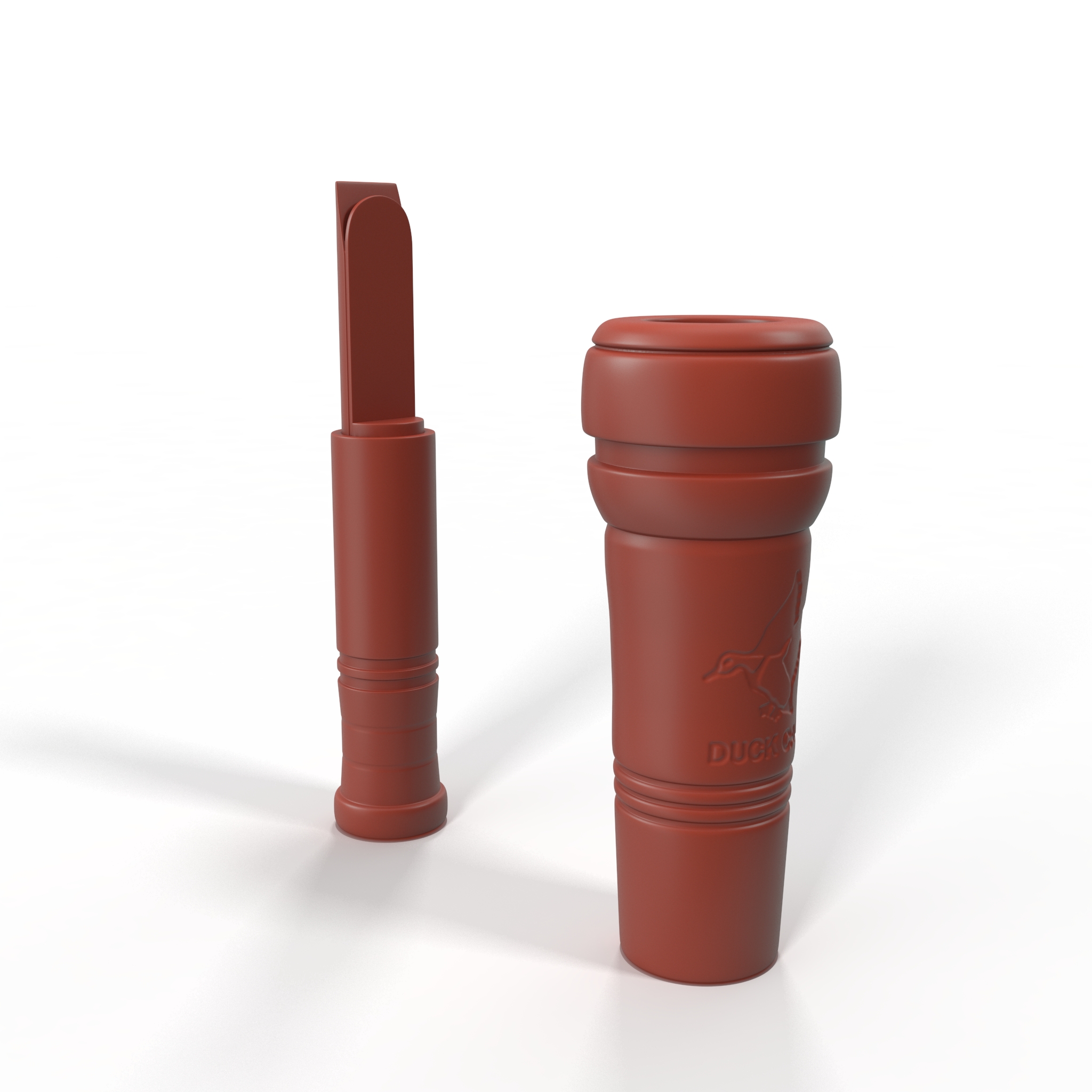 Wooden Duck Call for 3D Print 3D model