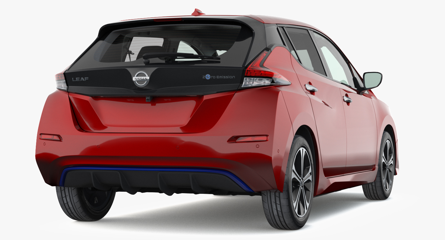 3D Nissan Leaf 2019