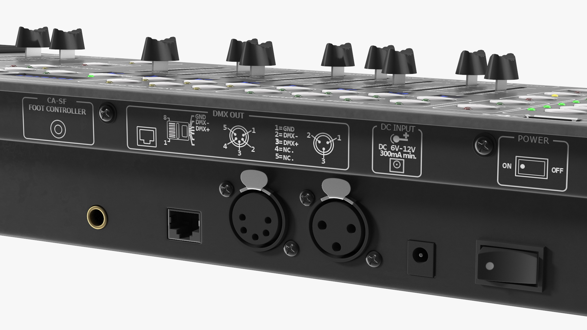 3D Universal DMX Light Controller ON model