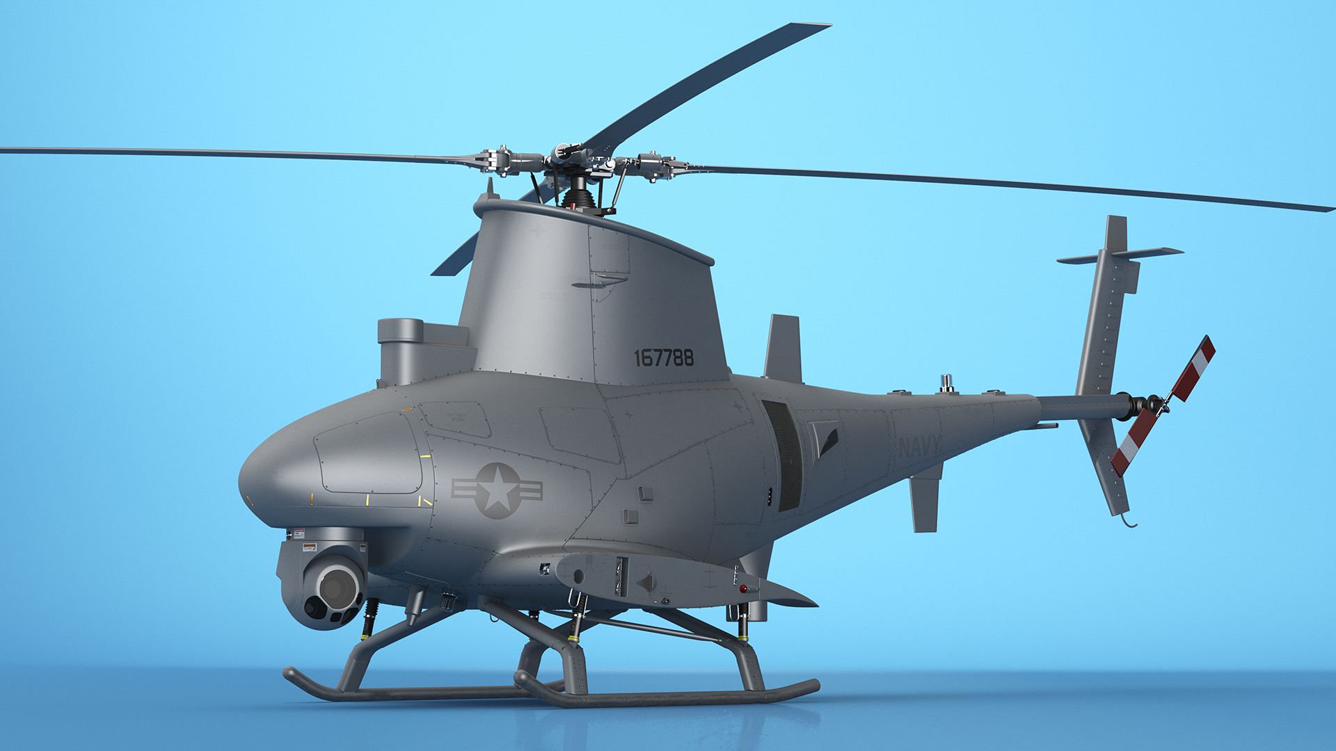 Northrop Grumman MQ-8 Fire Scout 3D