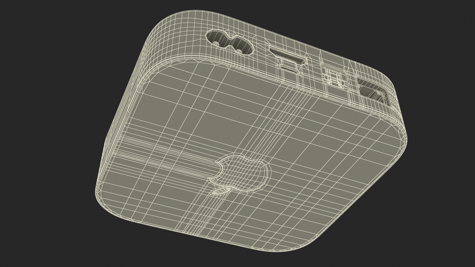 Apple TV Digital Media Player 3D model