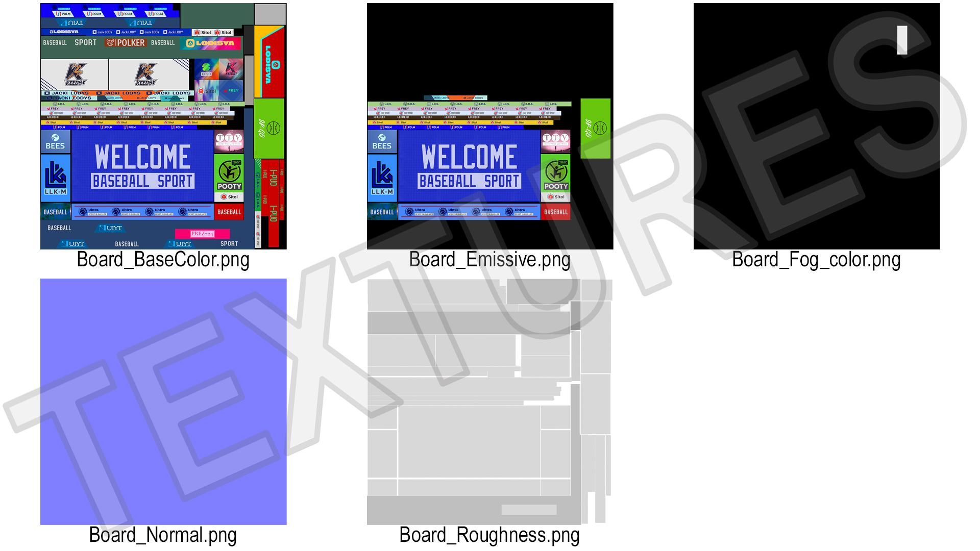 Stadium with Retractable Roof Open 3D model