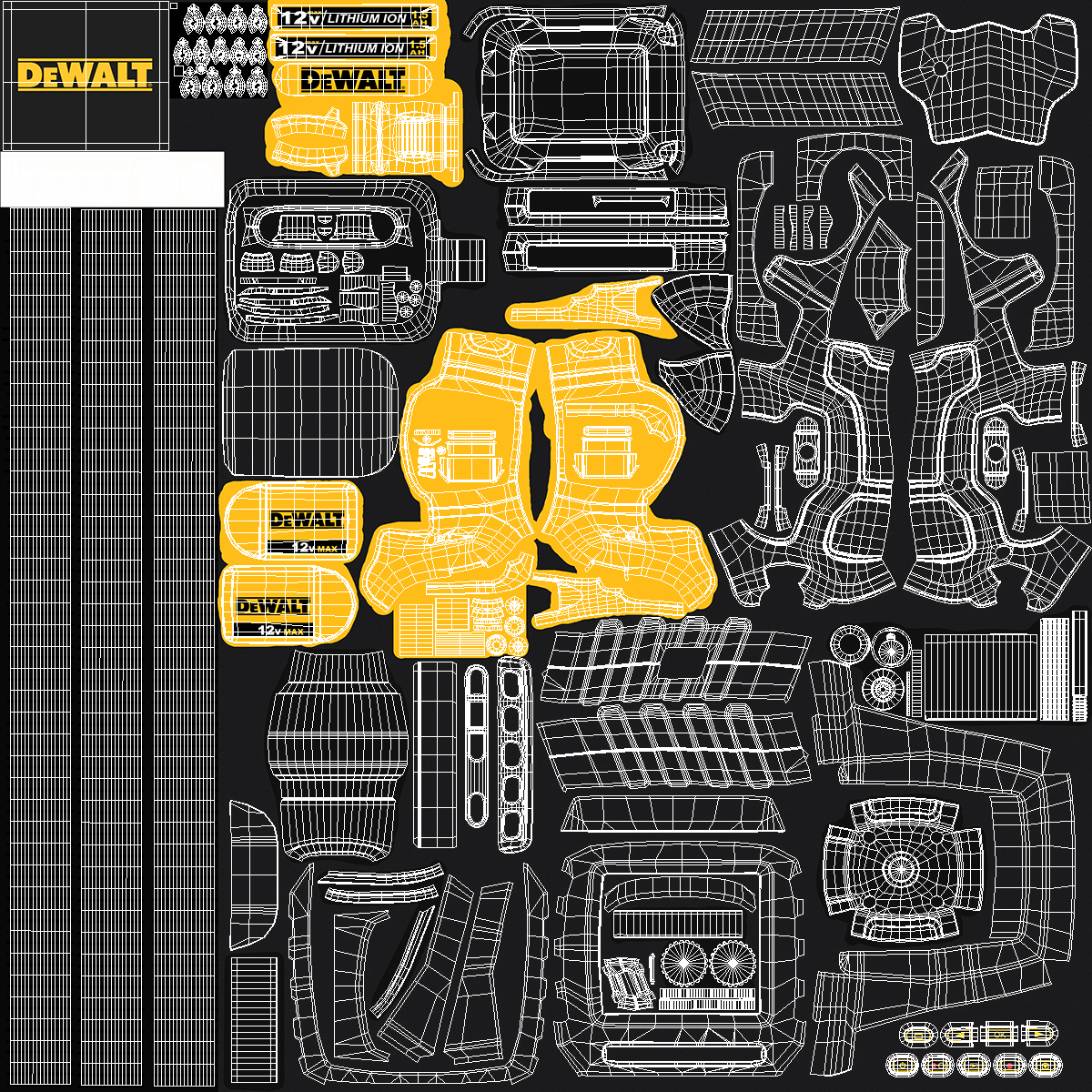 DeWALT DCT410N Inspection Camera 3D