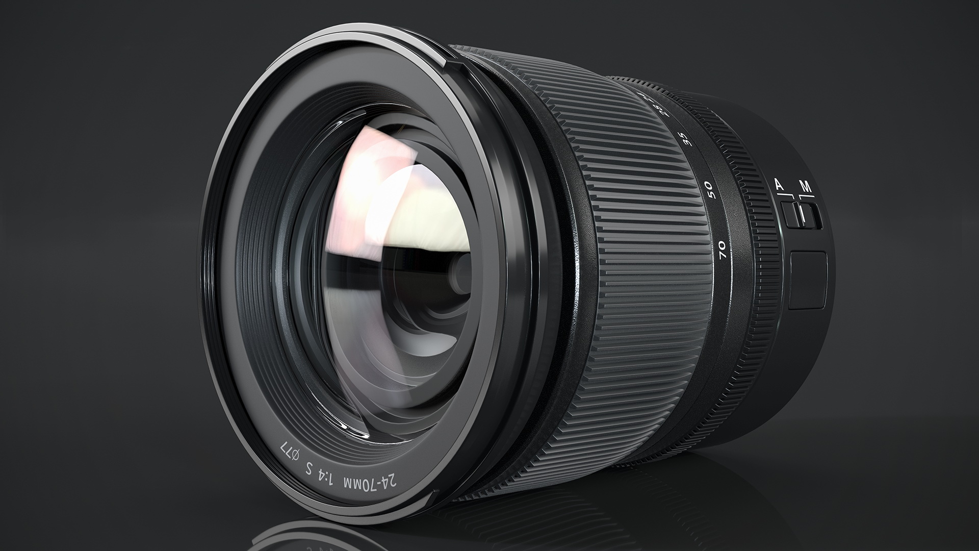 3D model Camera Lens 24 70mm f4 Generic