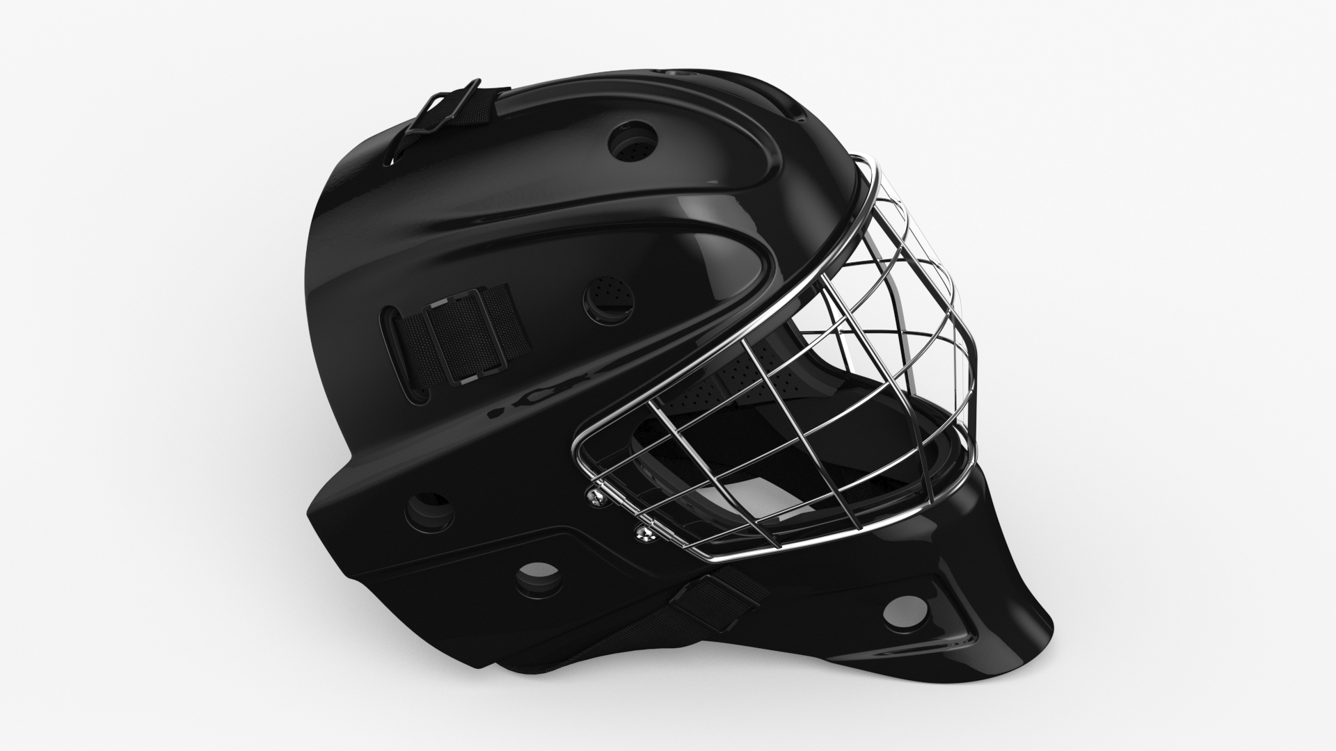 Ice Hockey Goalie Helmet 3D model