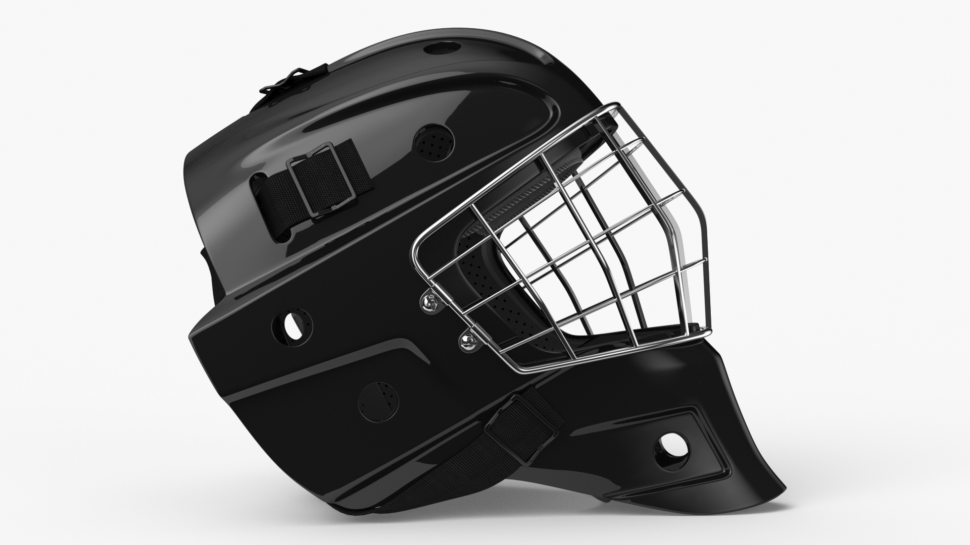 Ice Hockey Goalie Helmet 3D model