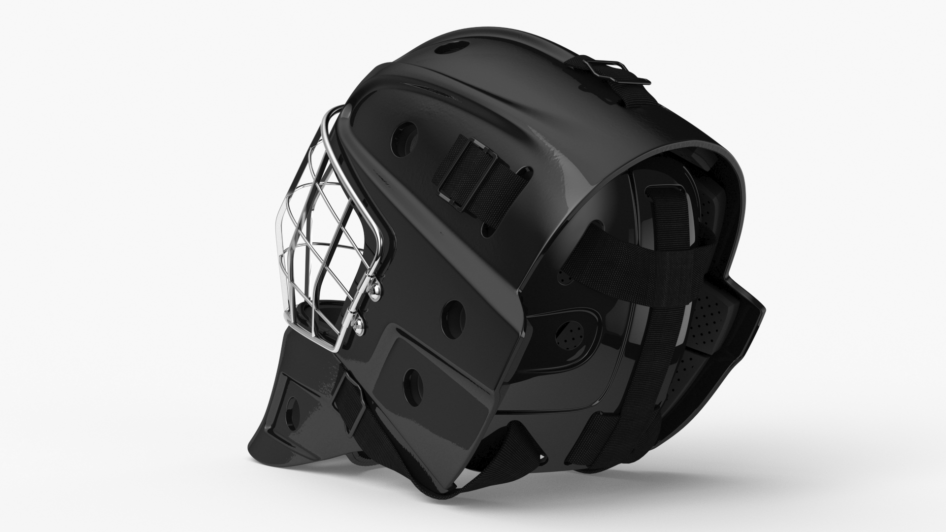 Ice Hockey Goalie Helmet 3D model