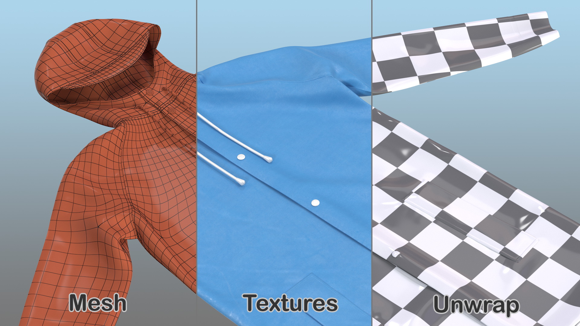 3D model Raincoat Jacket