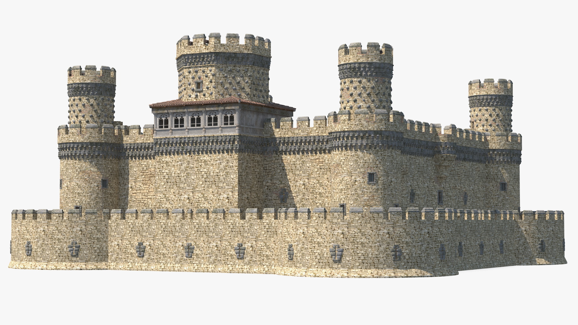 3D model Medieval Castle