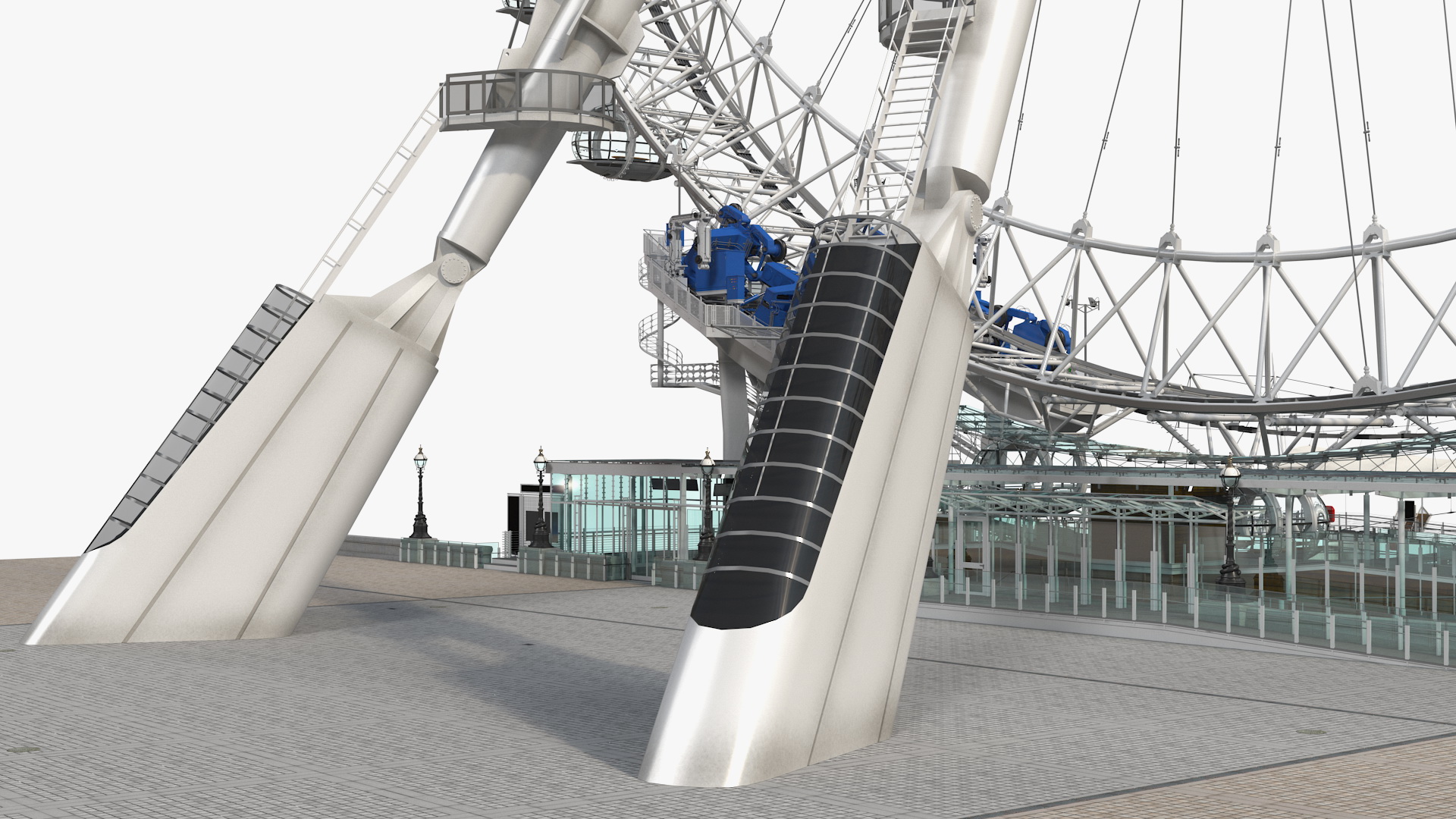 Observation Ferris Wheel 3D model