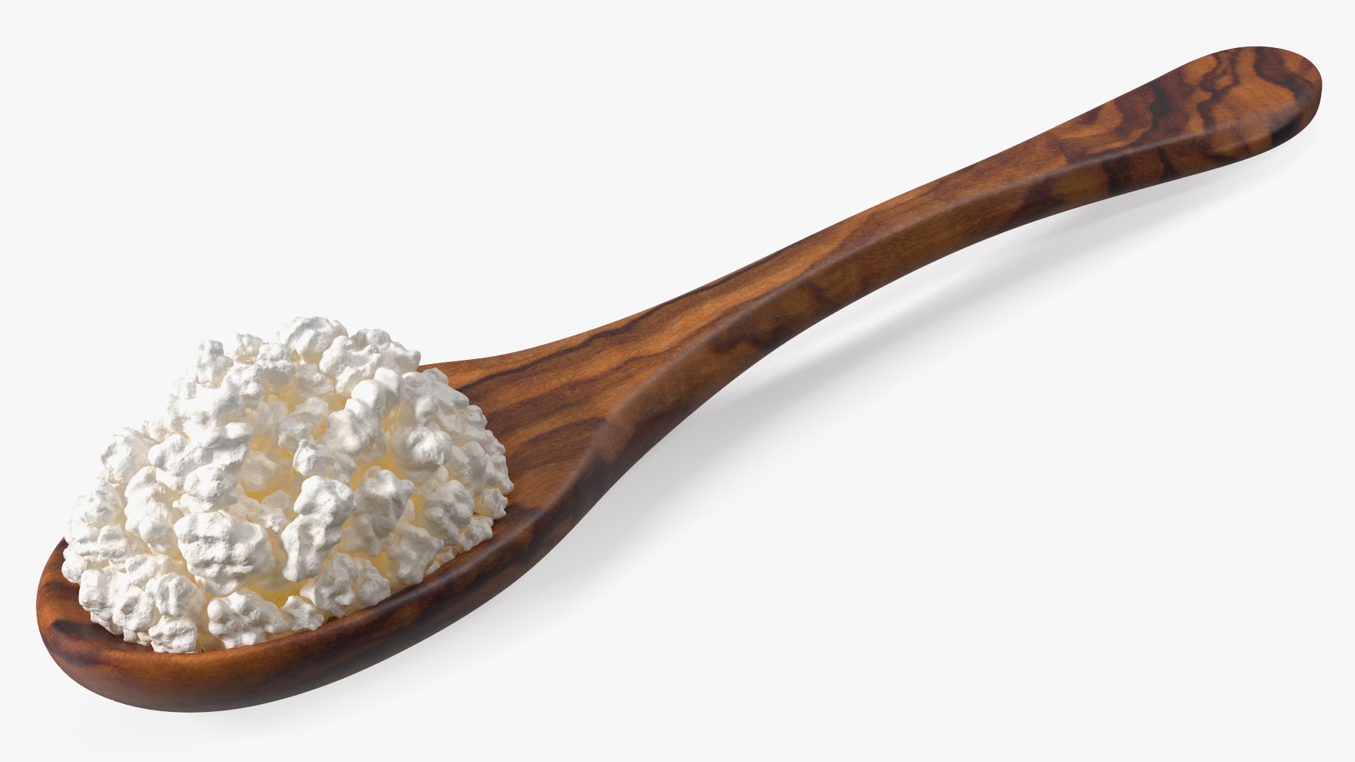 3D model Cottage Cheese Wood Spoon