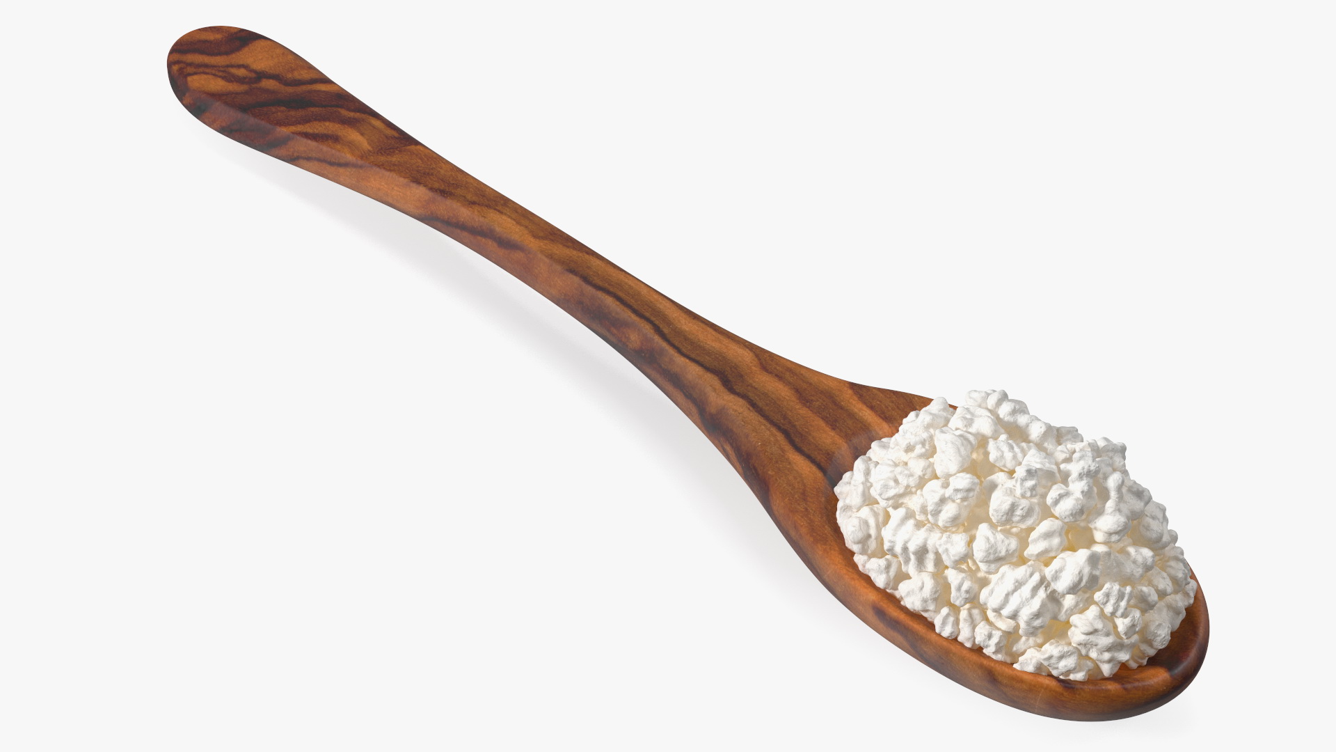 3D model Cottage Cheese Wood Spoon