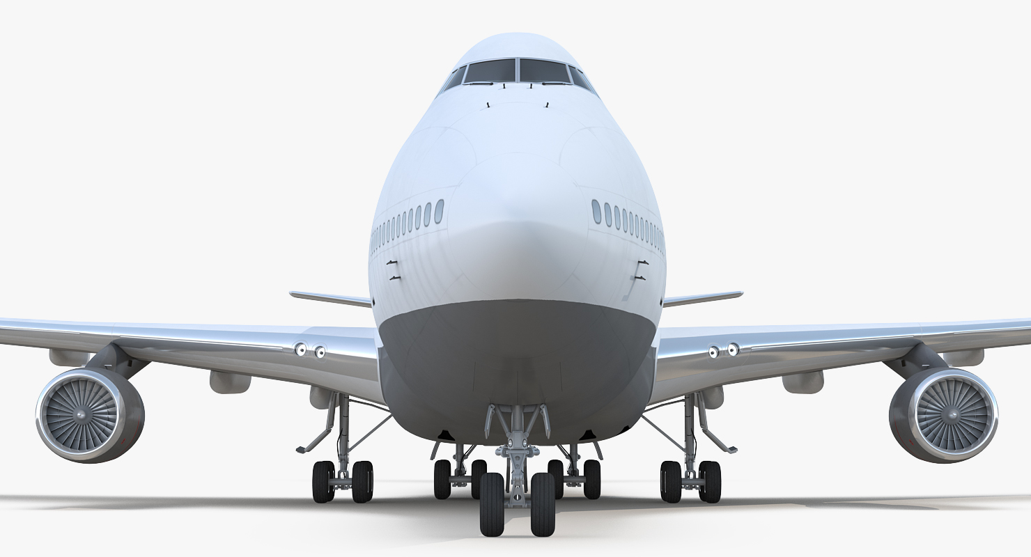 3D model Boeing 747 200B Generic Rigged