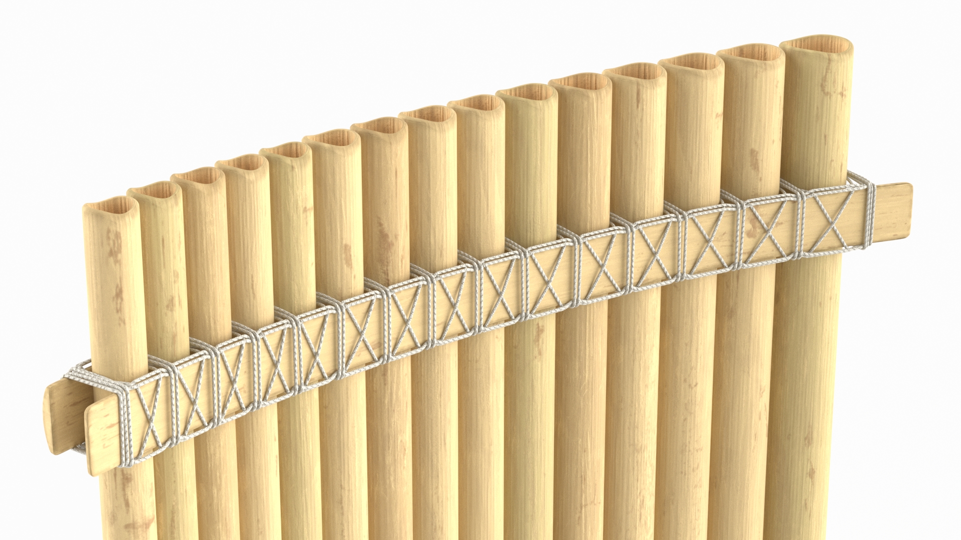 3D model Pan Flute Instrument