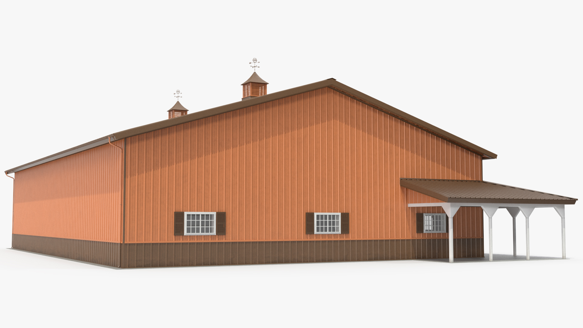 Personal Airplane Hangar 3D model