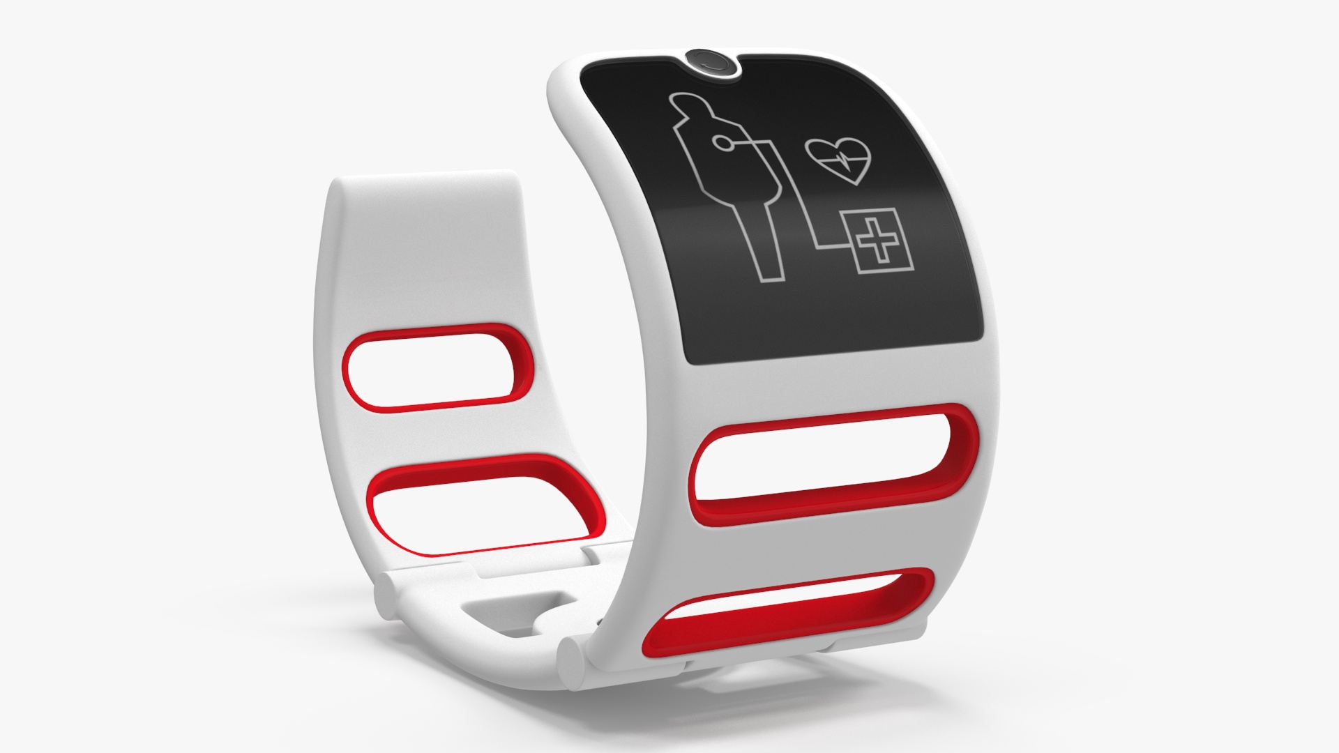 Design Medical Bracelet Red 3D