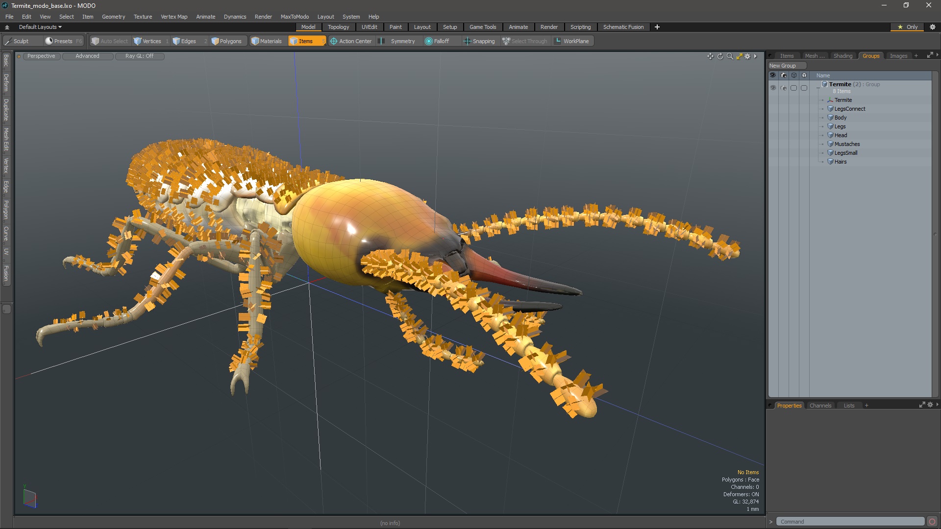 Termite 3D model