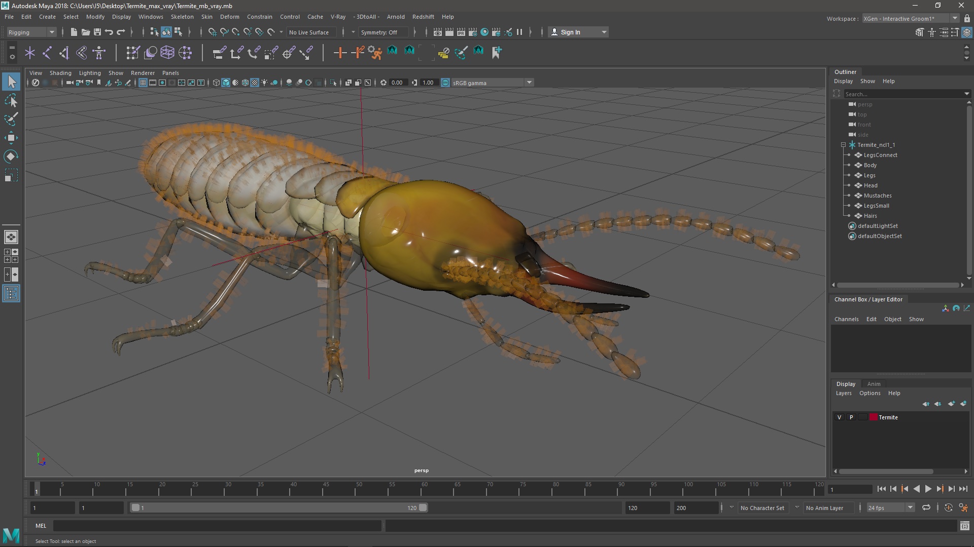 Termite 3D model