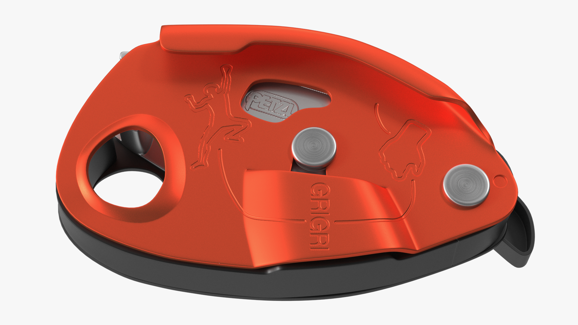 Descender Gri Gri Petzl Red 3D