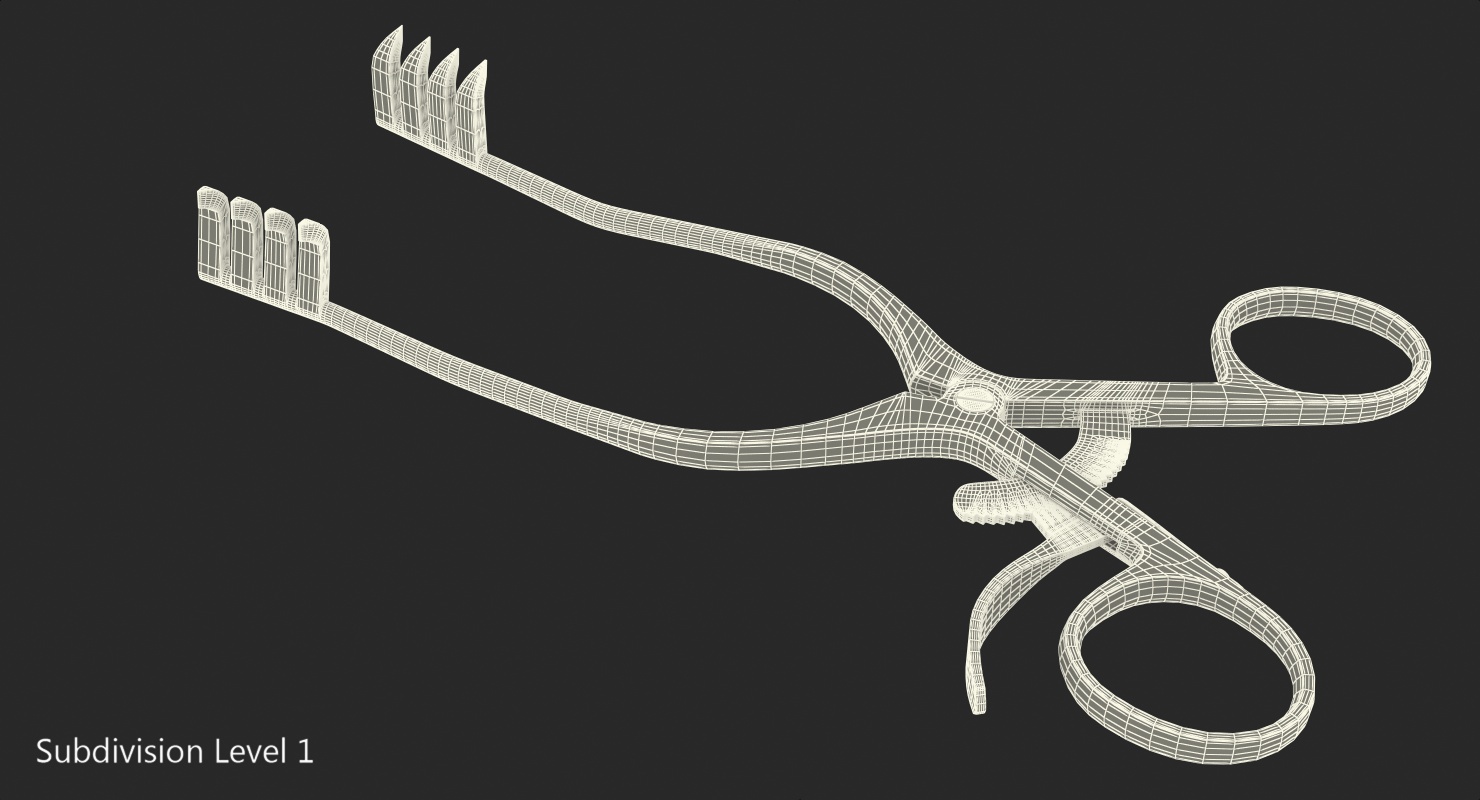 Weitlaner Retractor 3D model