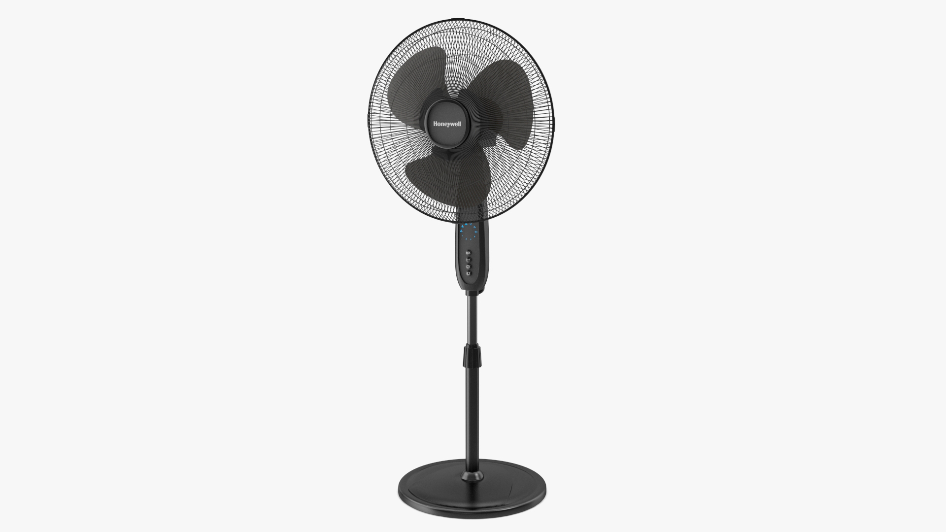 3D model Floor Fan Honeywell Black