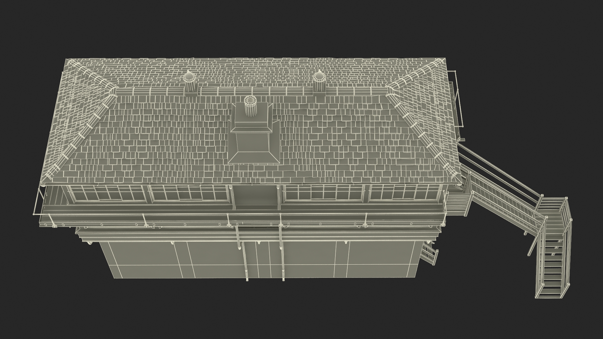 3D Train Signal Box