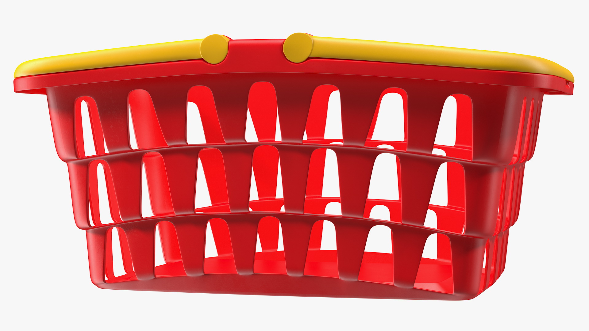 3D Children Shopping Basket with Grocery Food Toy