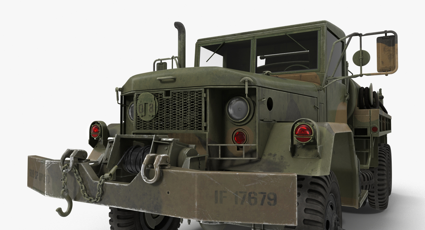 Fuel Tank Truck m49 3D model