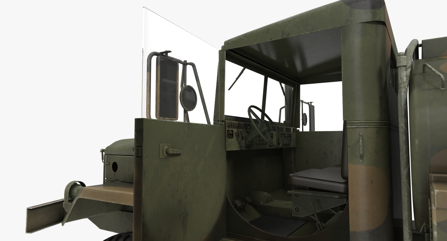 Fuel Tank Truck m49 3D model