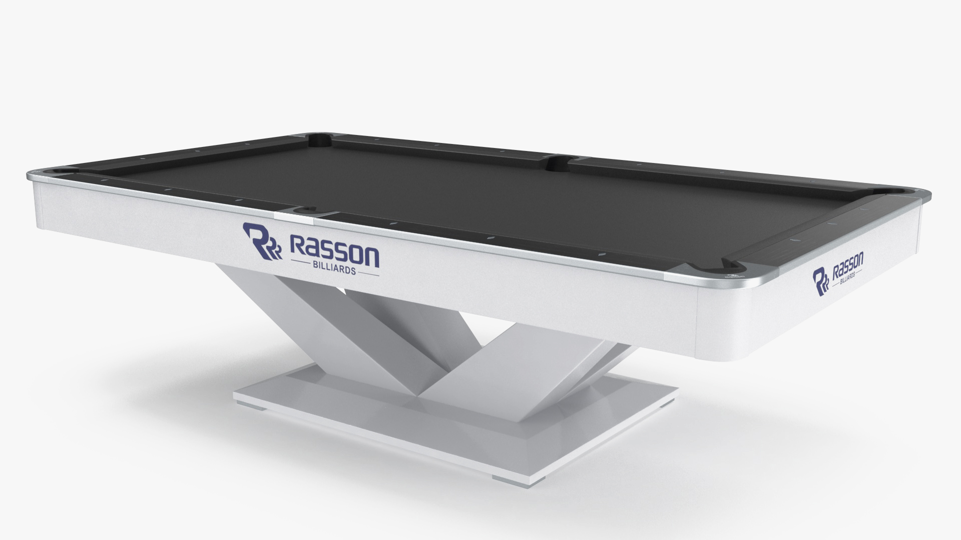 3D Professional Pool Table Rasson Black