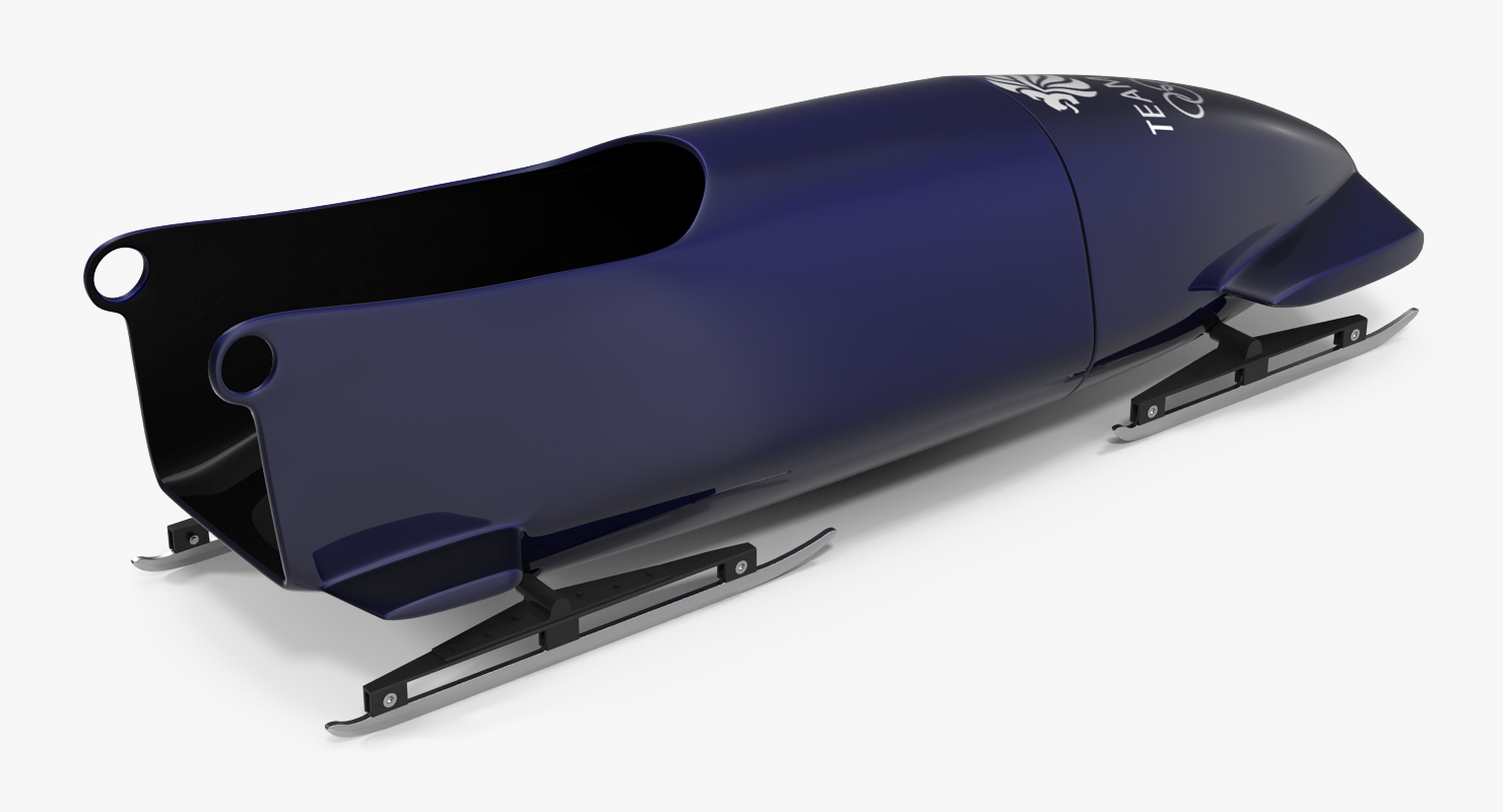 3D Bobsled Two Person Team GB