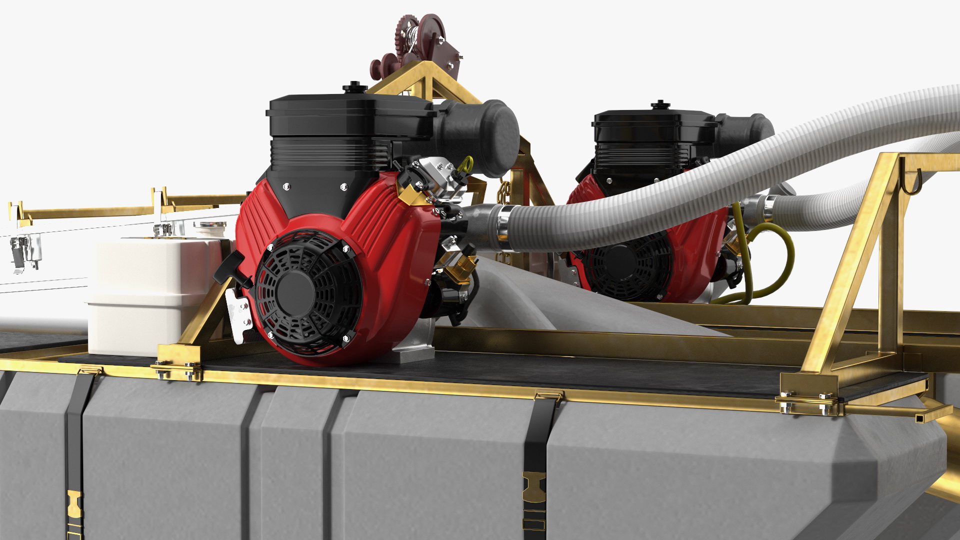 3D model Small Diamond and Gold Dredger