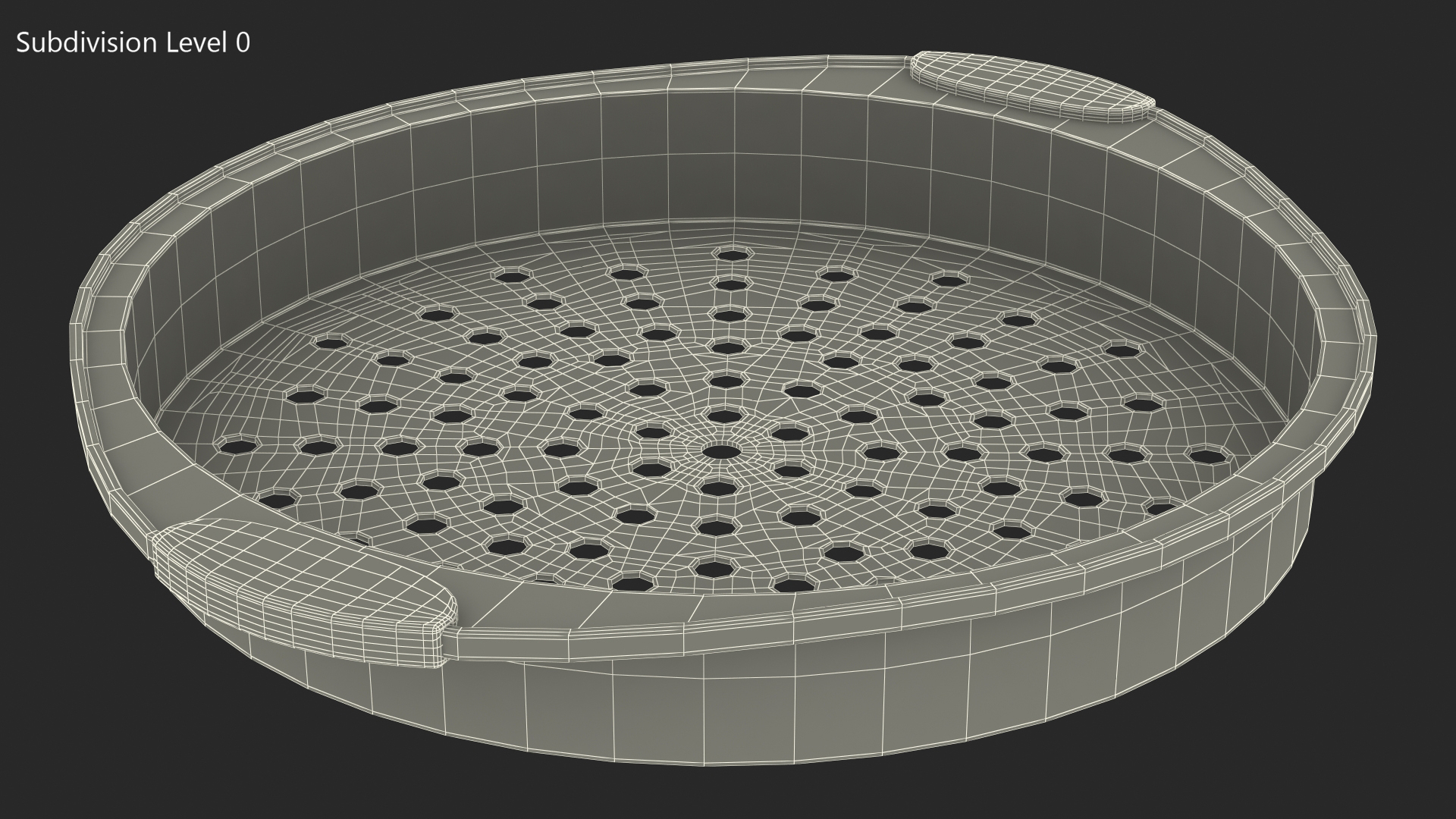 3D model Non-Stick Pizza Tray