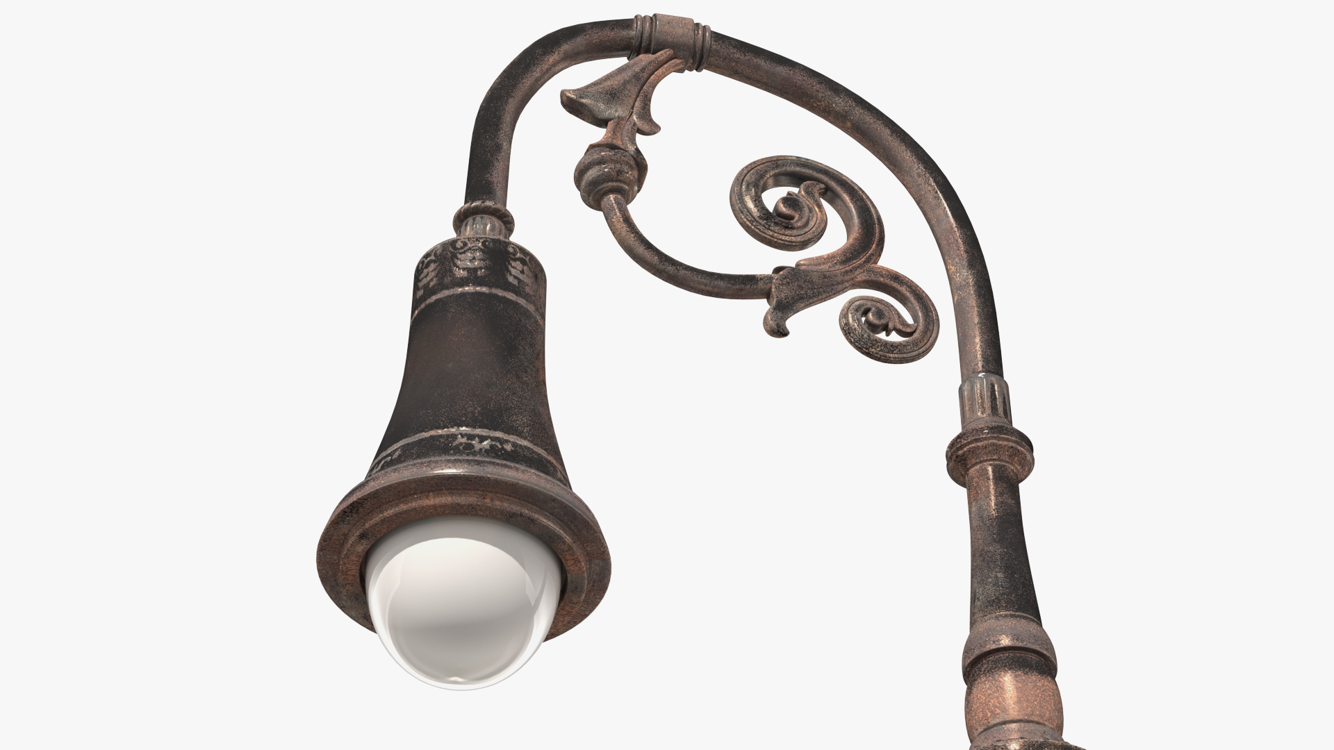 Vintage Street Lamp 3D model