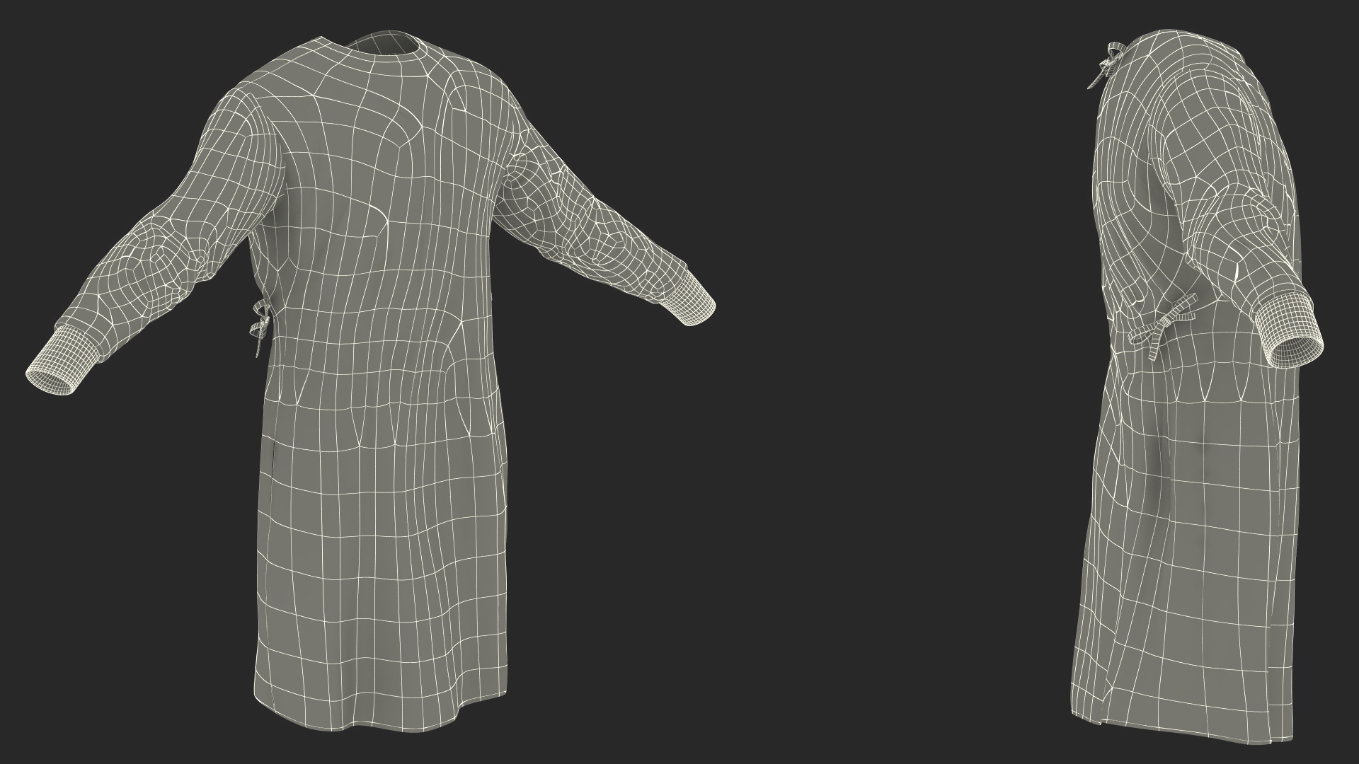 Surgeon Gown 3D