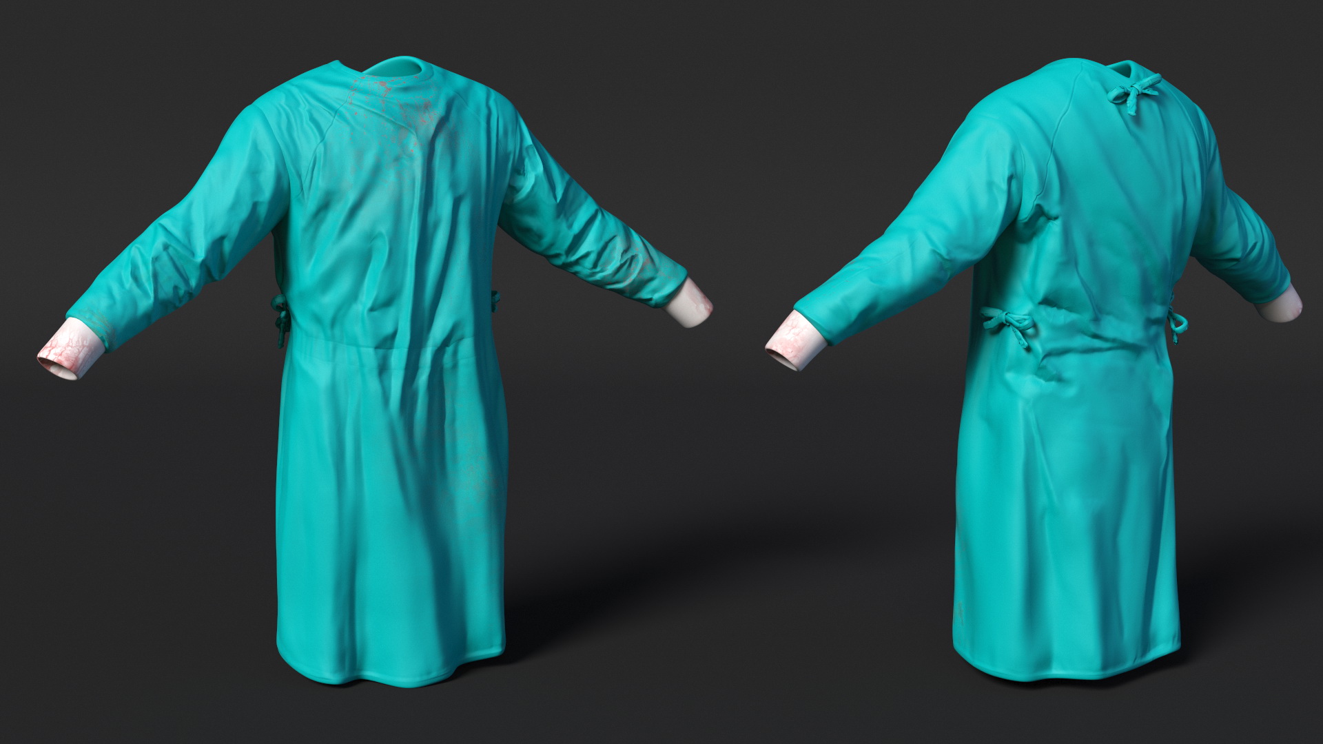 Surgeon Gown 3D