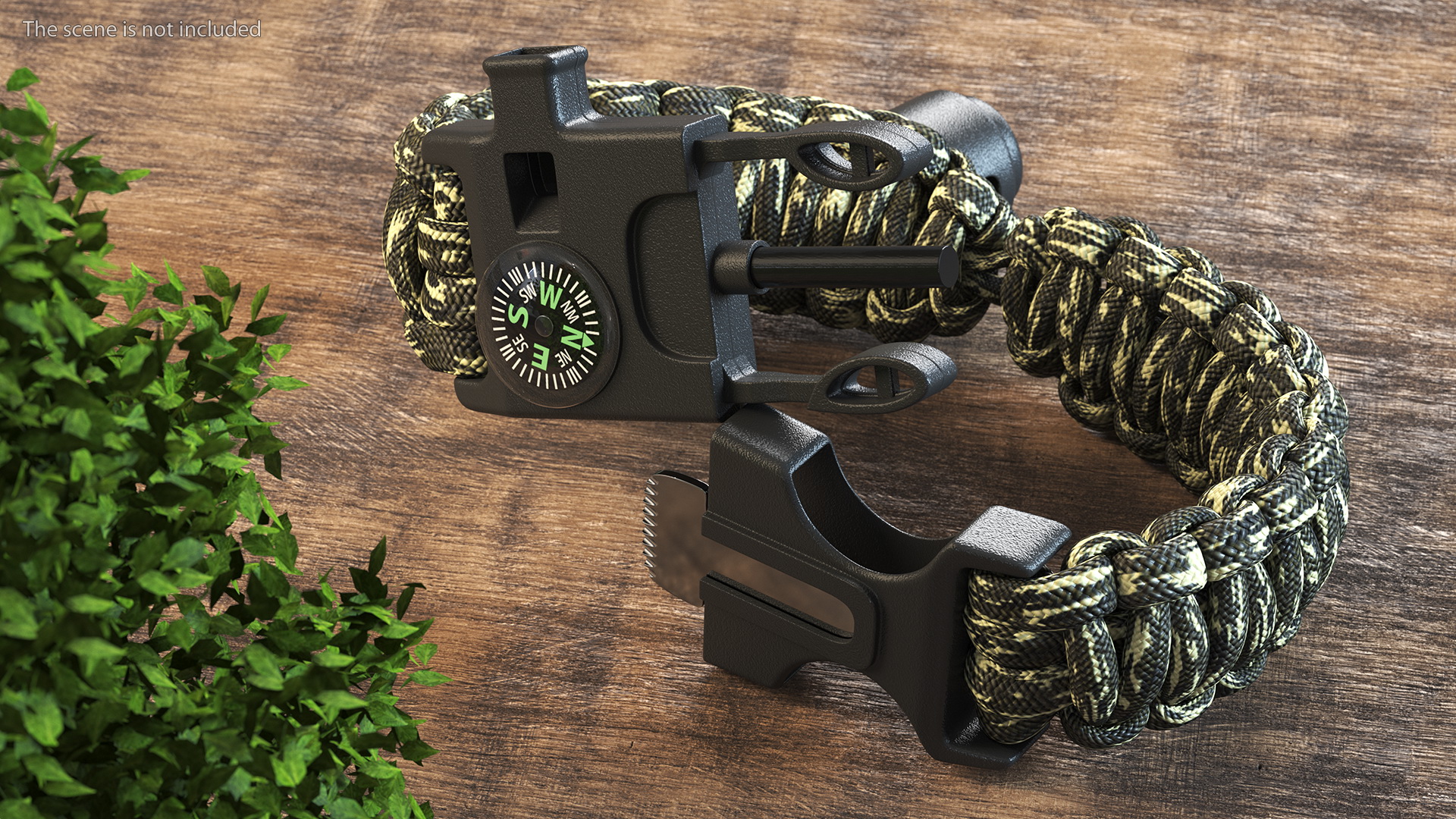 3D Tactical Paracord Bracelet Camo