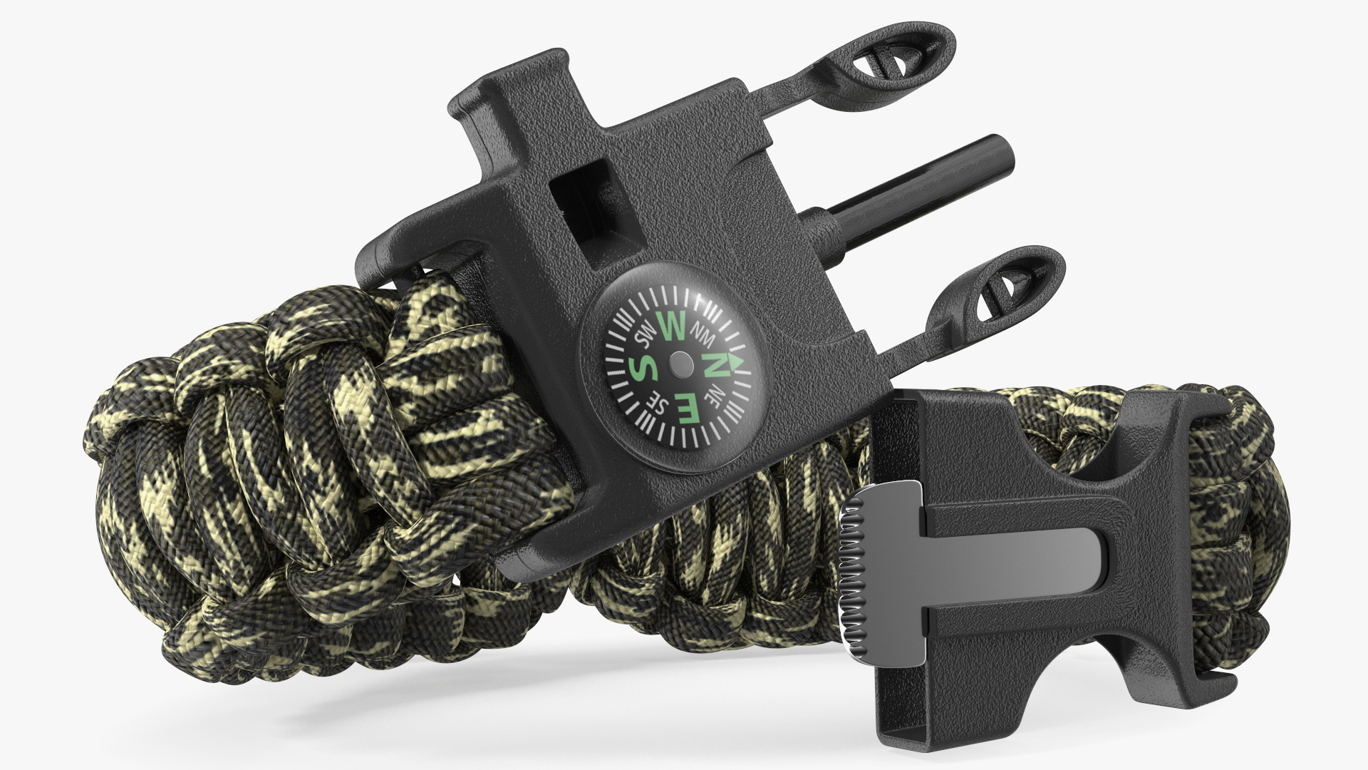 3D Tactical Paracord Bracelet Camo