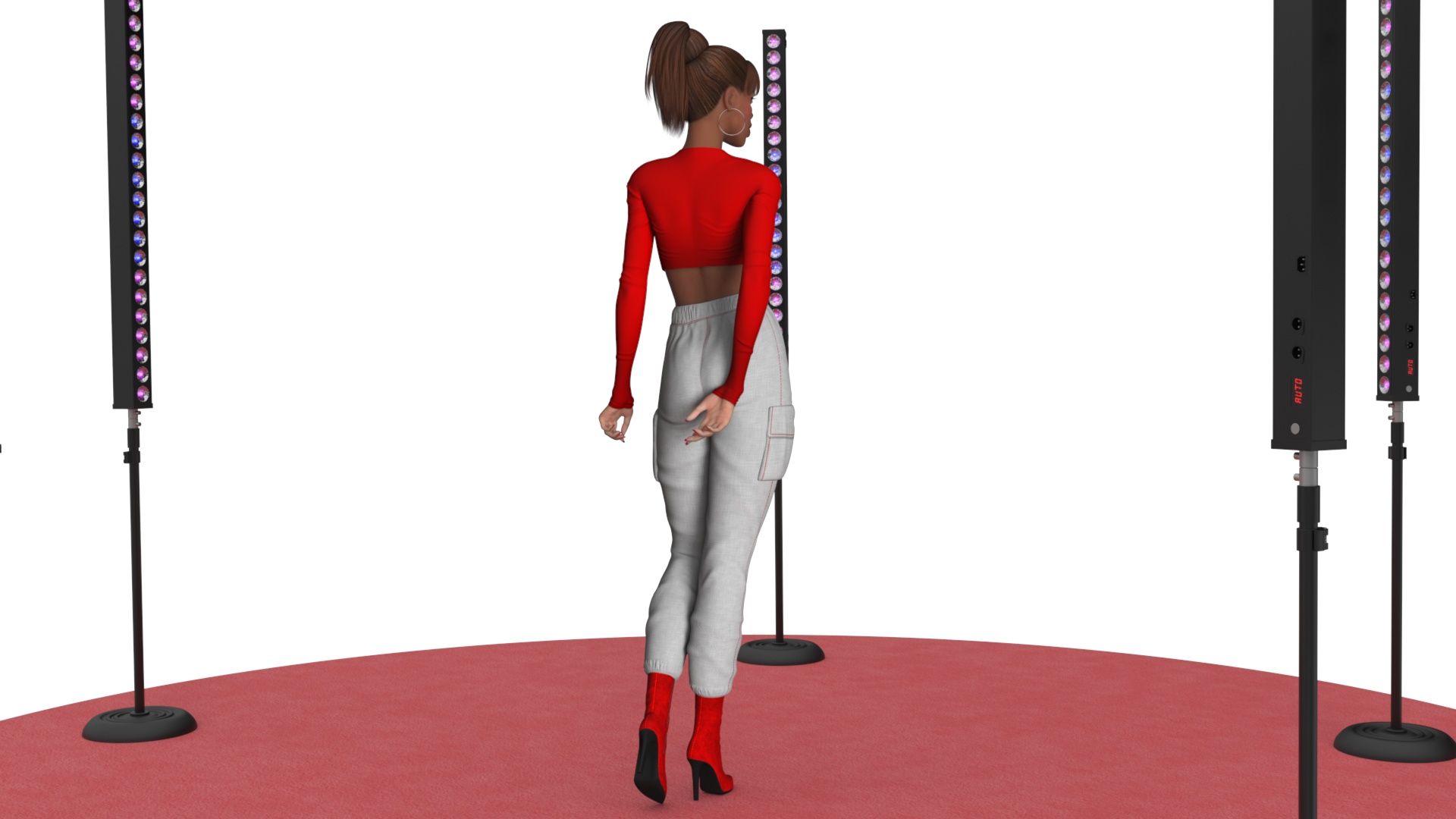 3D Photo Zone with Model