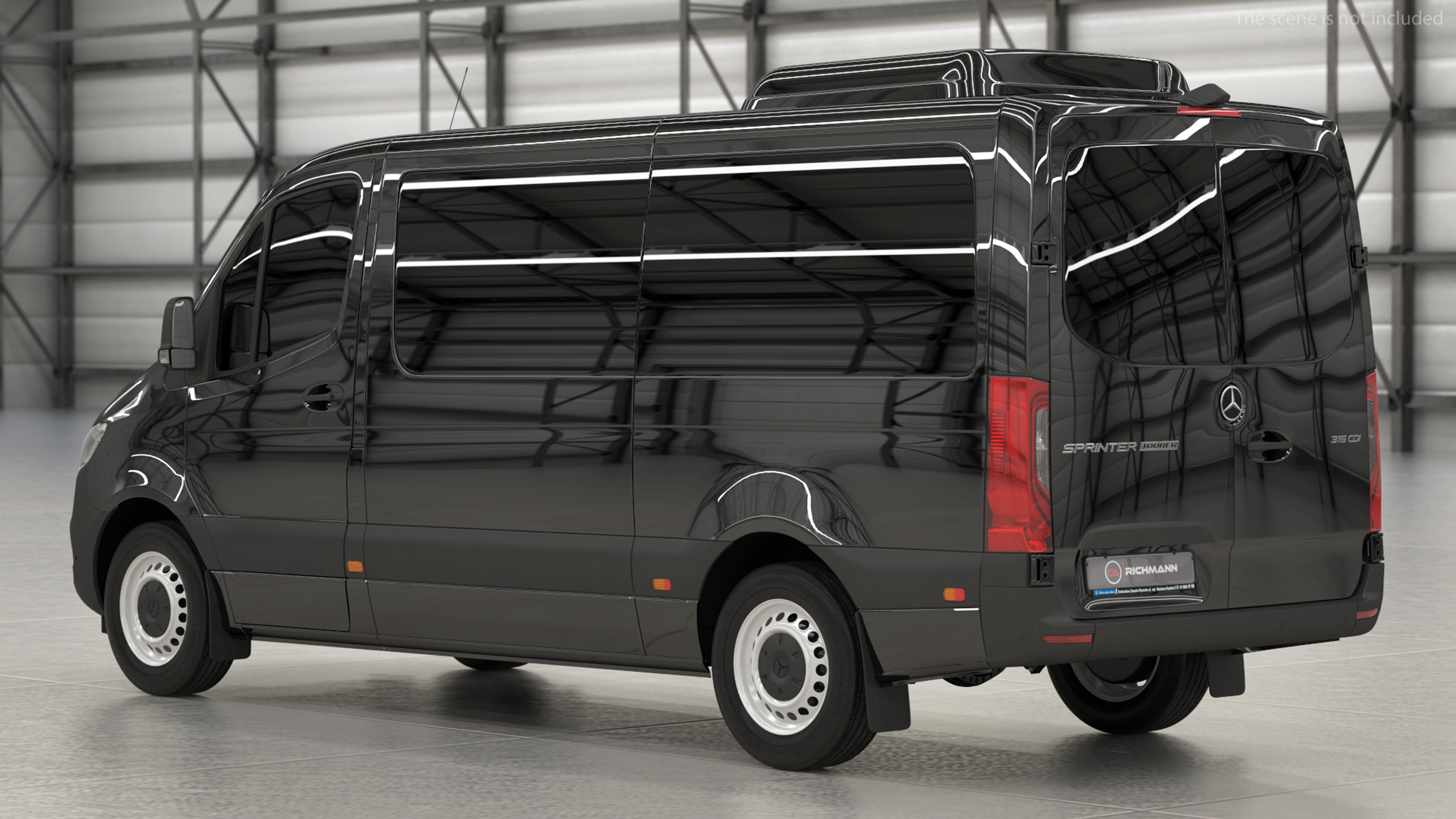 Mercedes Sprinter Tourer 319 Exterior Only 3D