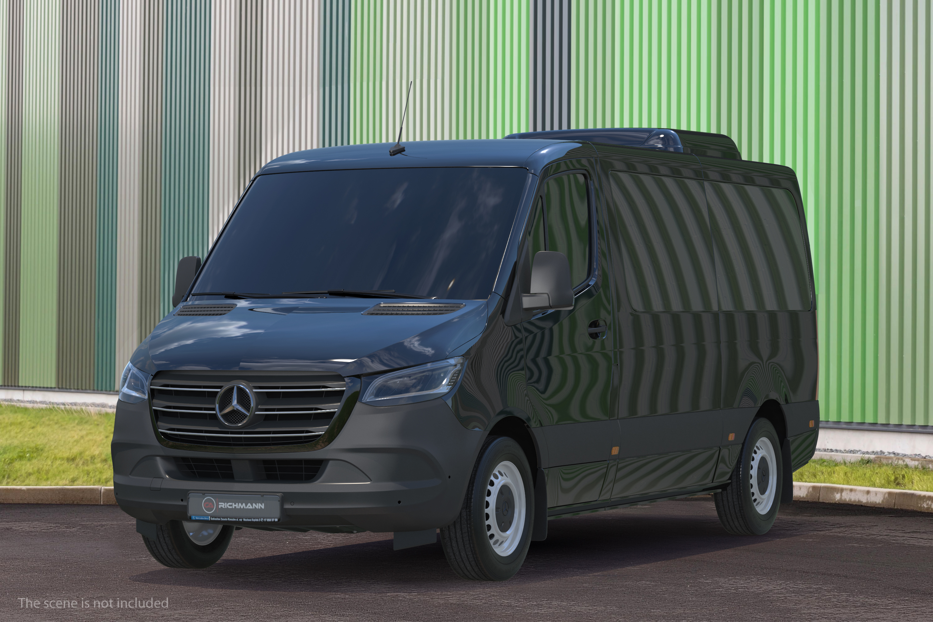 Mercedes Sprinter Tourer 319 Exterior Only 3D