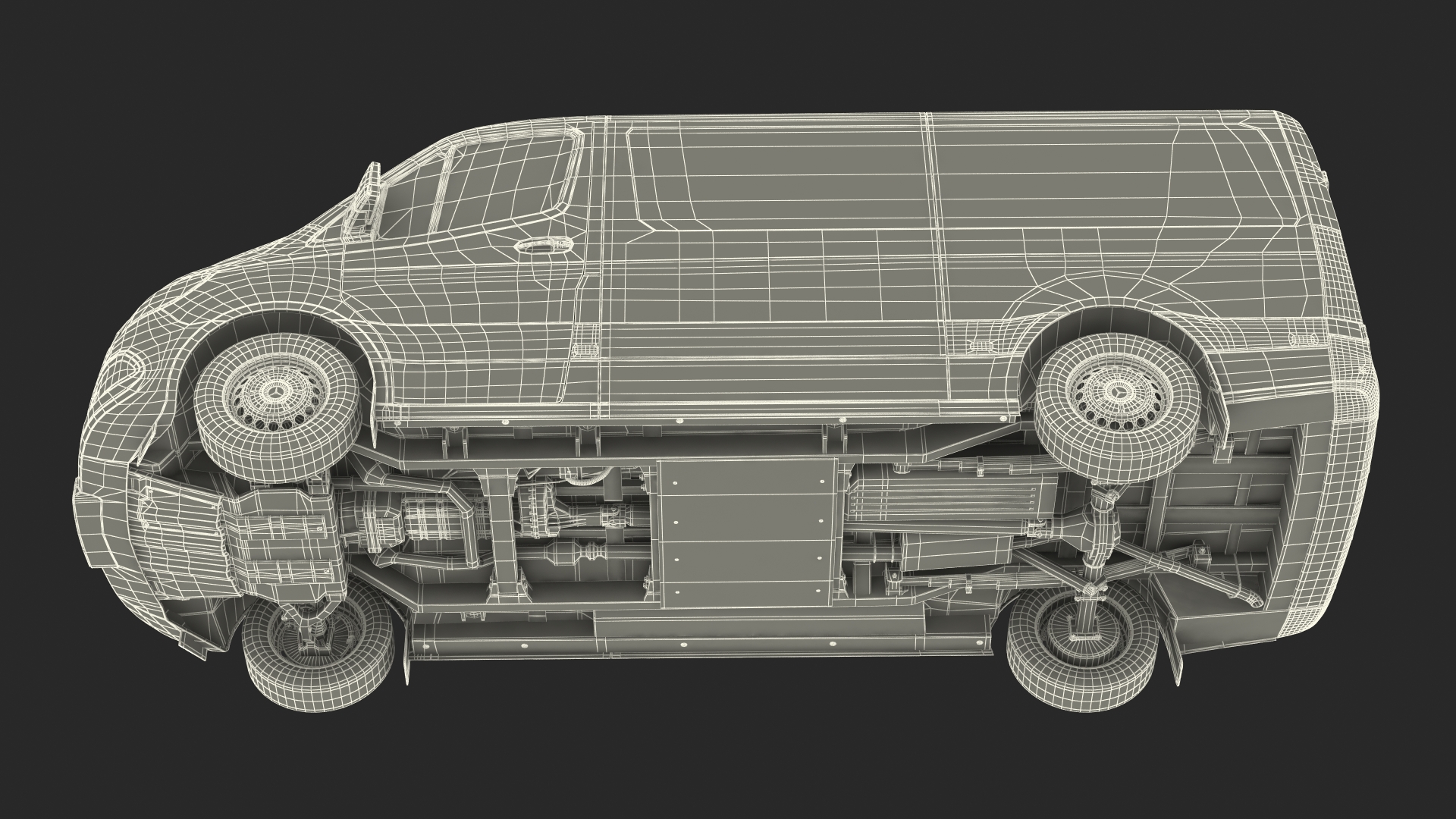 Mercedes Sprinter Tourer 319 Exterior Only 3D