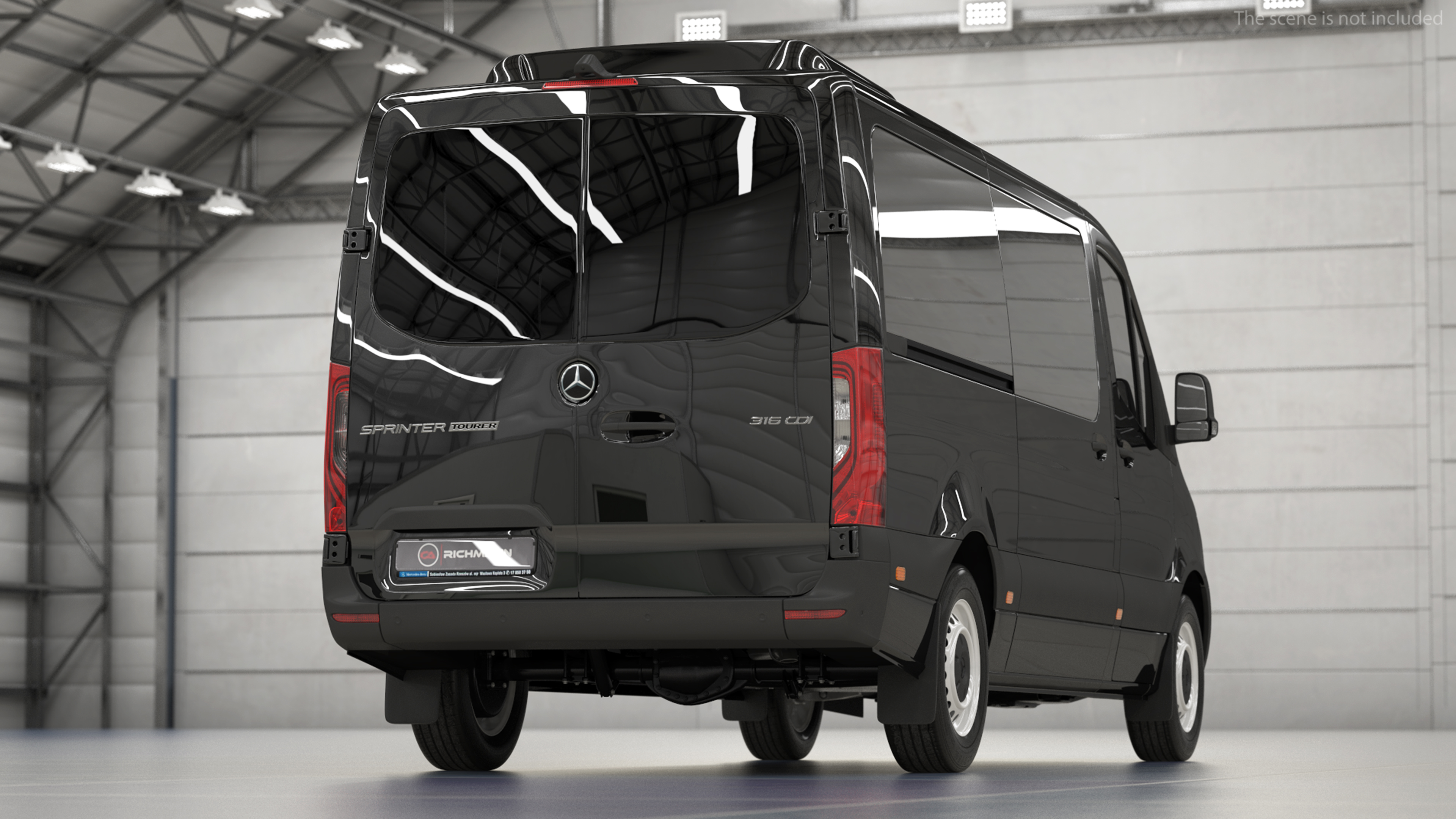 Mercedes Sprinter Tourer 319 Exterior Only 3D