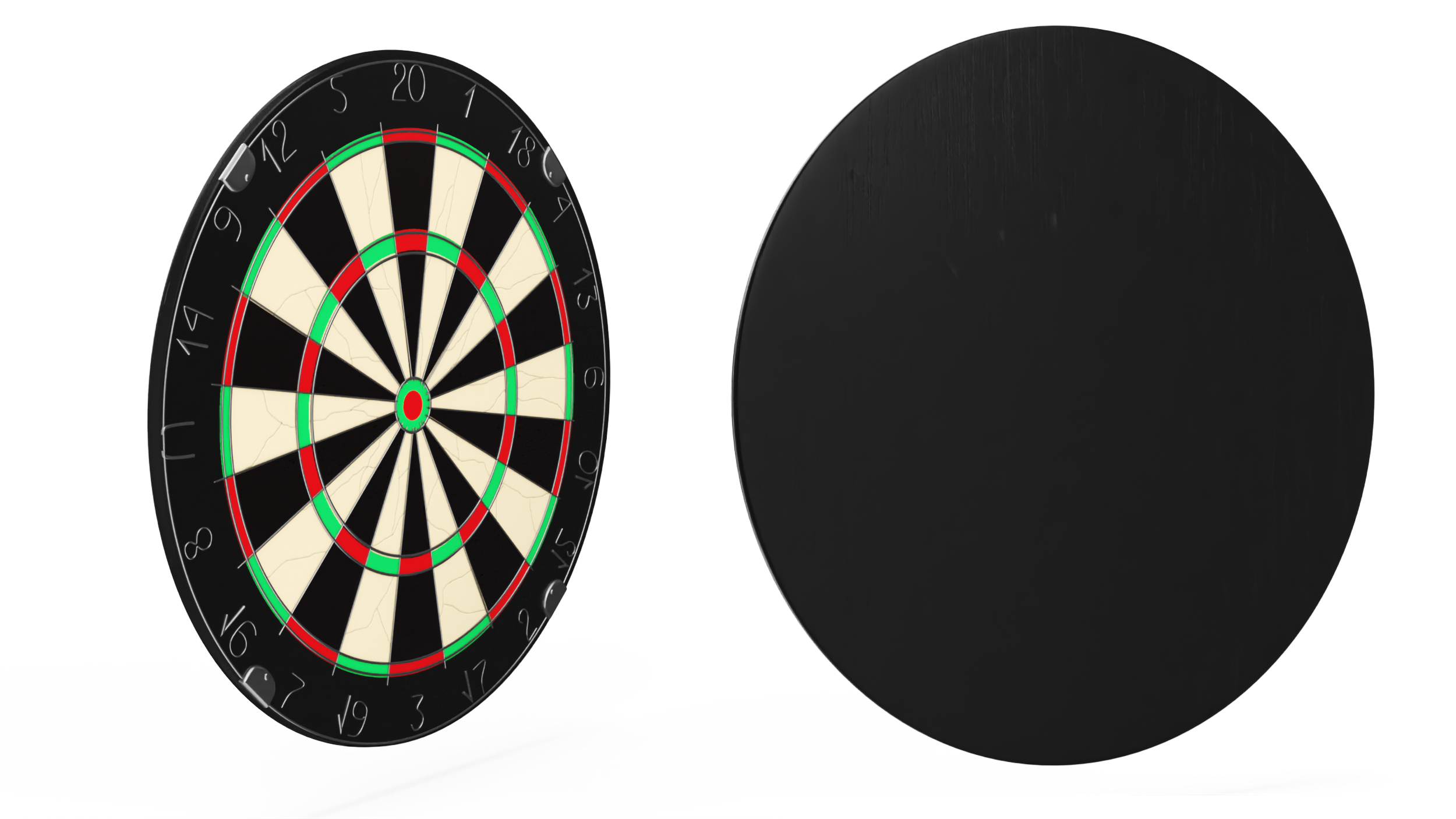 3D model Classic Bristle Dartboard